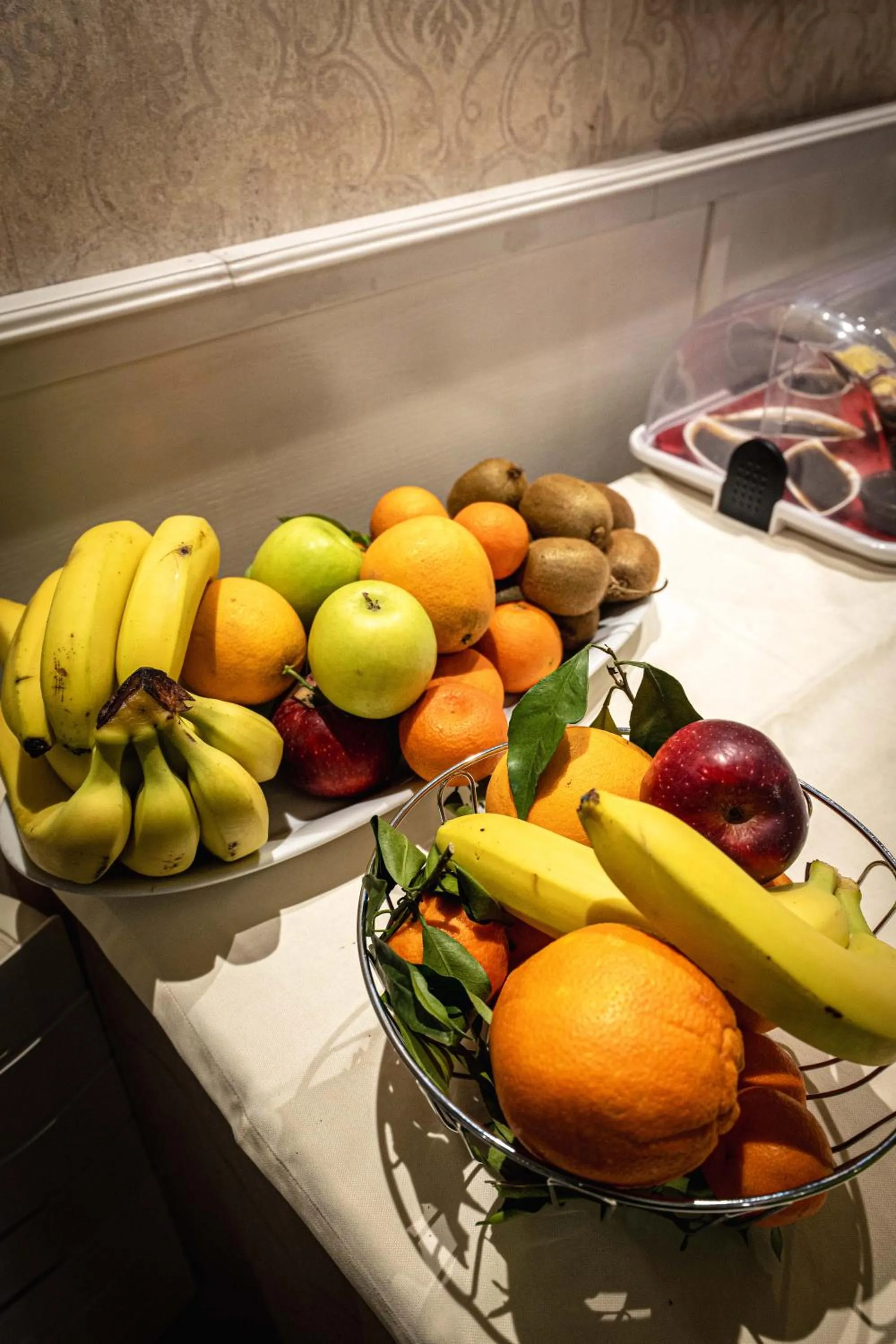 Food and drinks in Hotel Aria