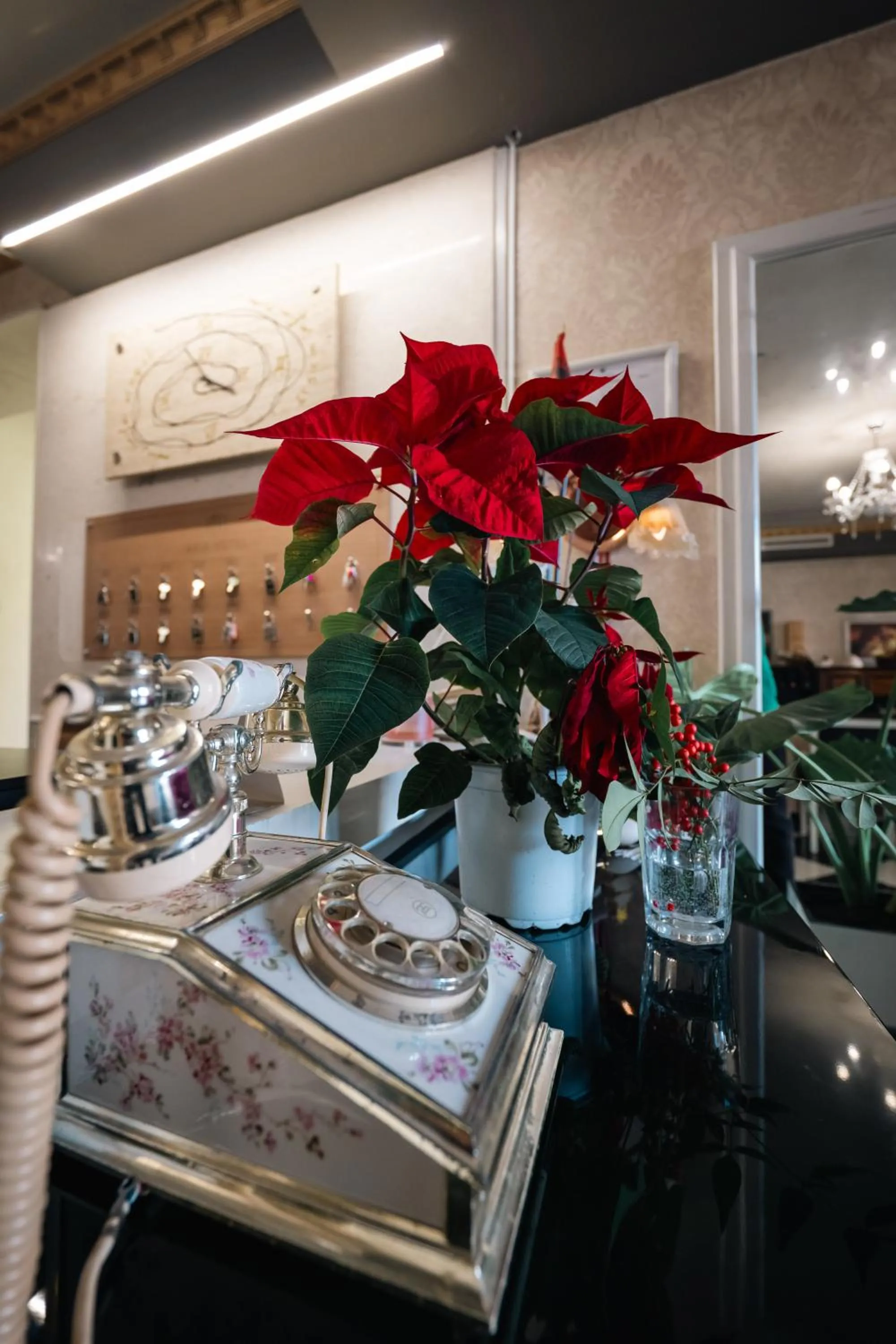 Kitchen or kitchenette in Hotel Aria