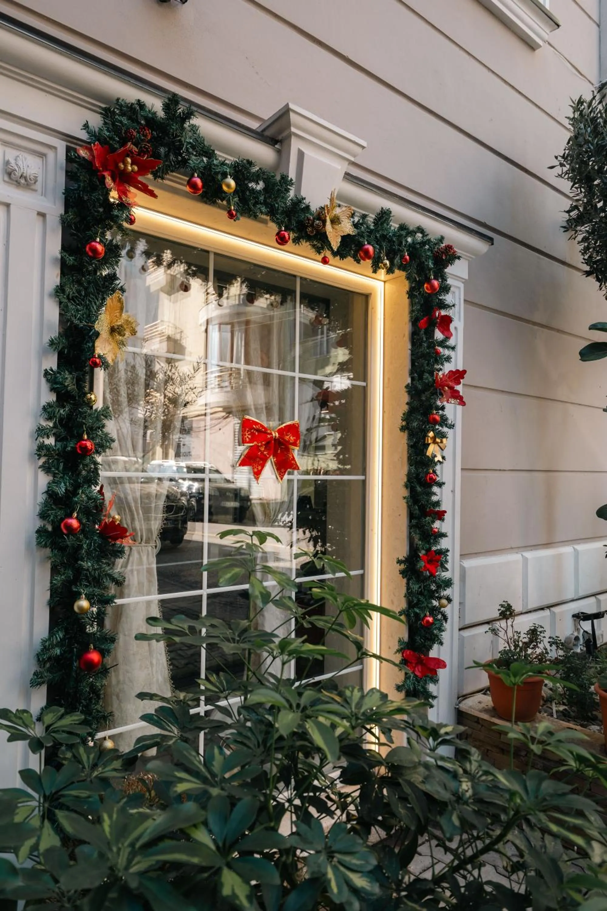 Property building in Hotel Aria