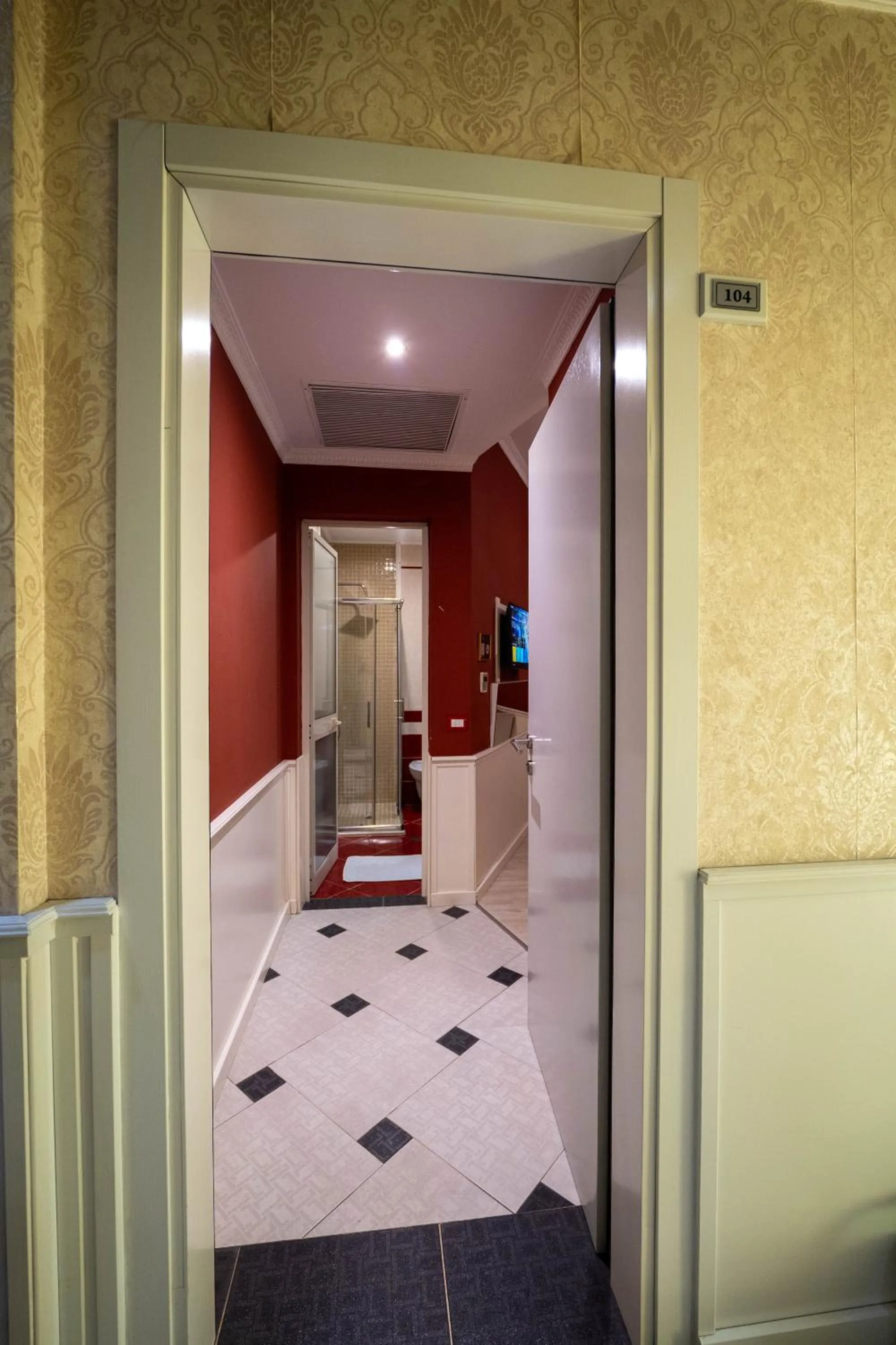 Property building in Hotel Aria