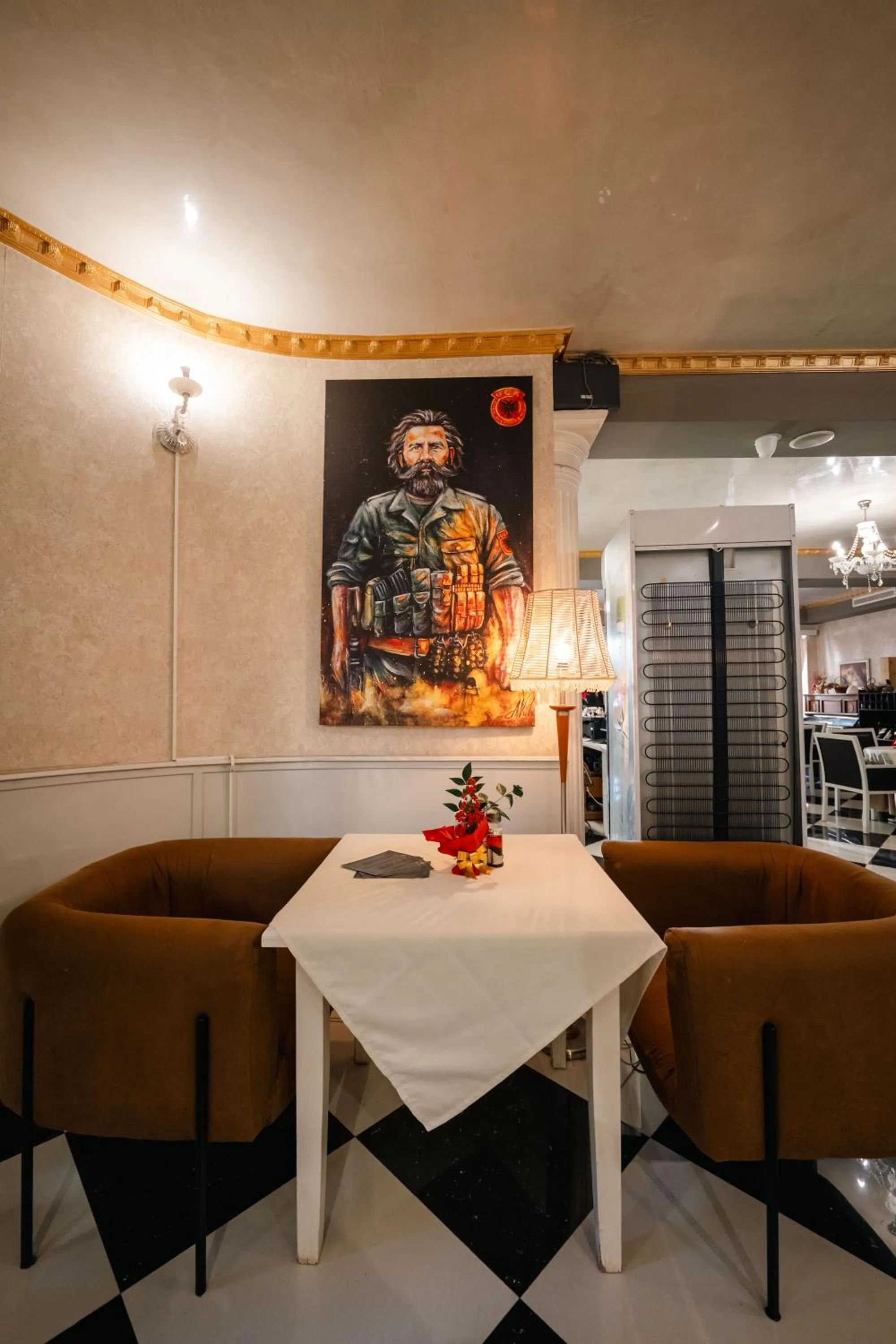 Kitchen or kitchenette in Hotel Aria