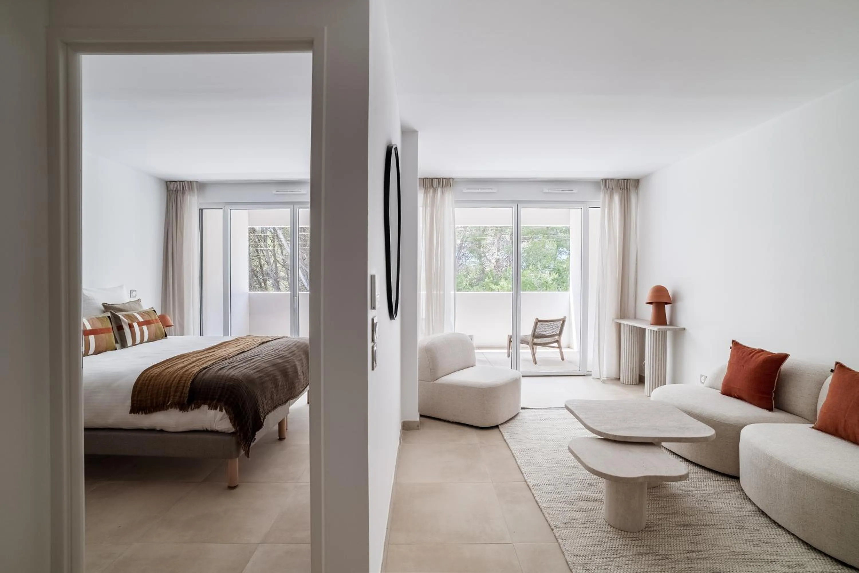 Bedroom, Bed in Setclub Hôtel & Spa Aix-en-Provence