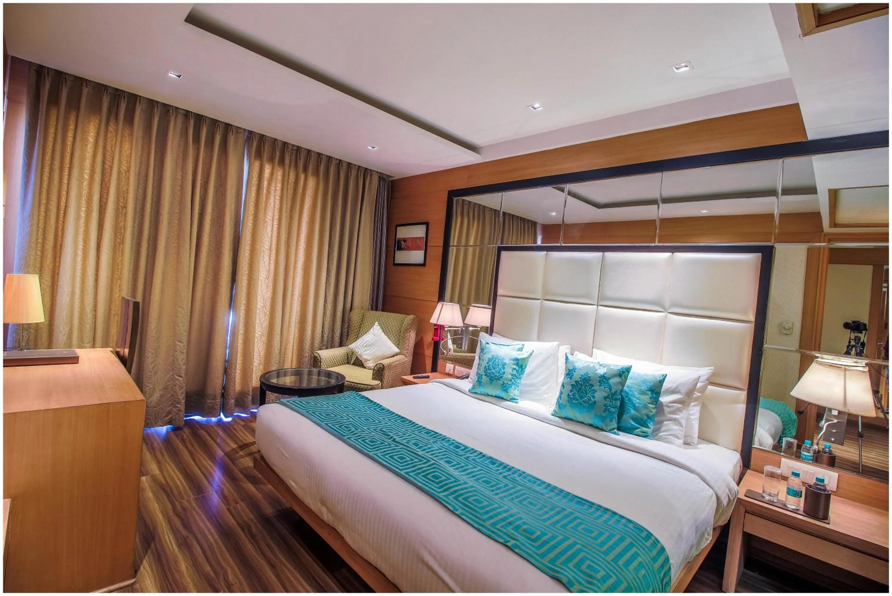 Bedroom, Bed in The Nikunj Hotels