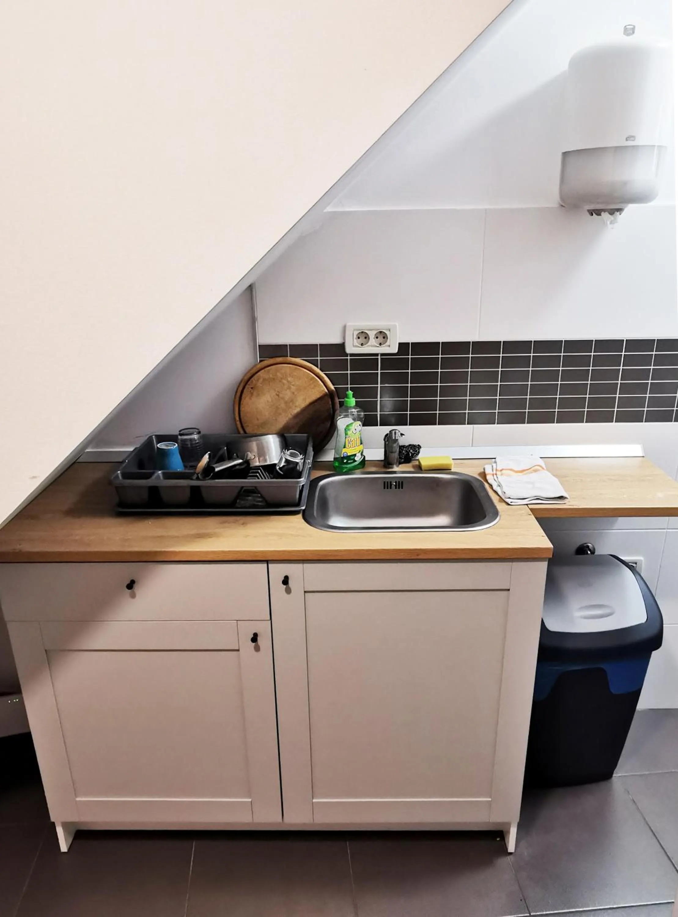 Kitchen or kitchenette in Croparadise Hostel