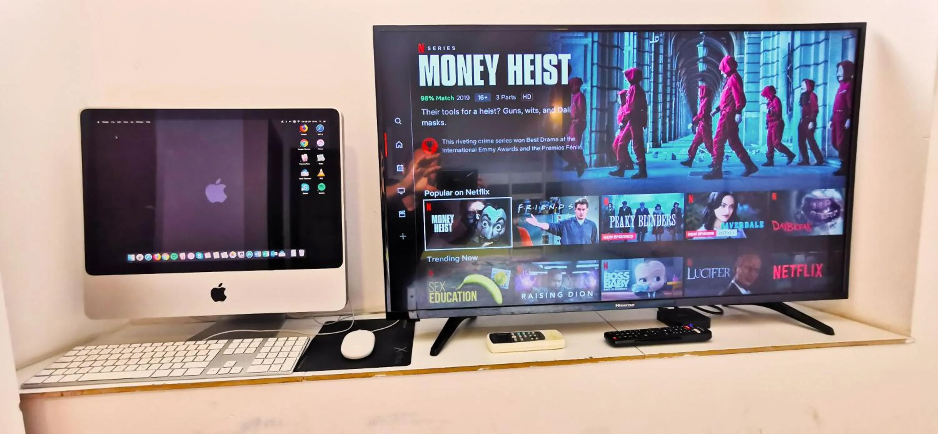 TV and multimedia in Croparadise Hostel