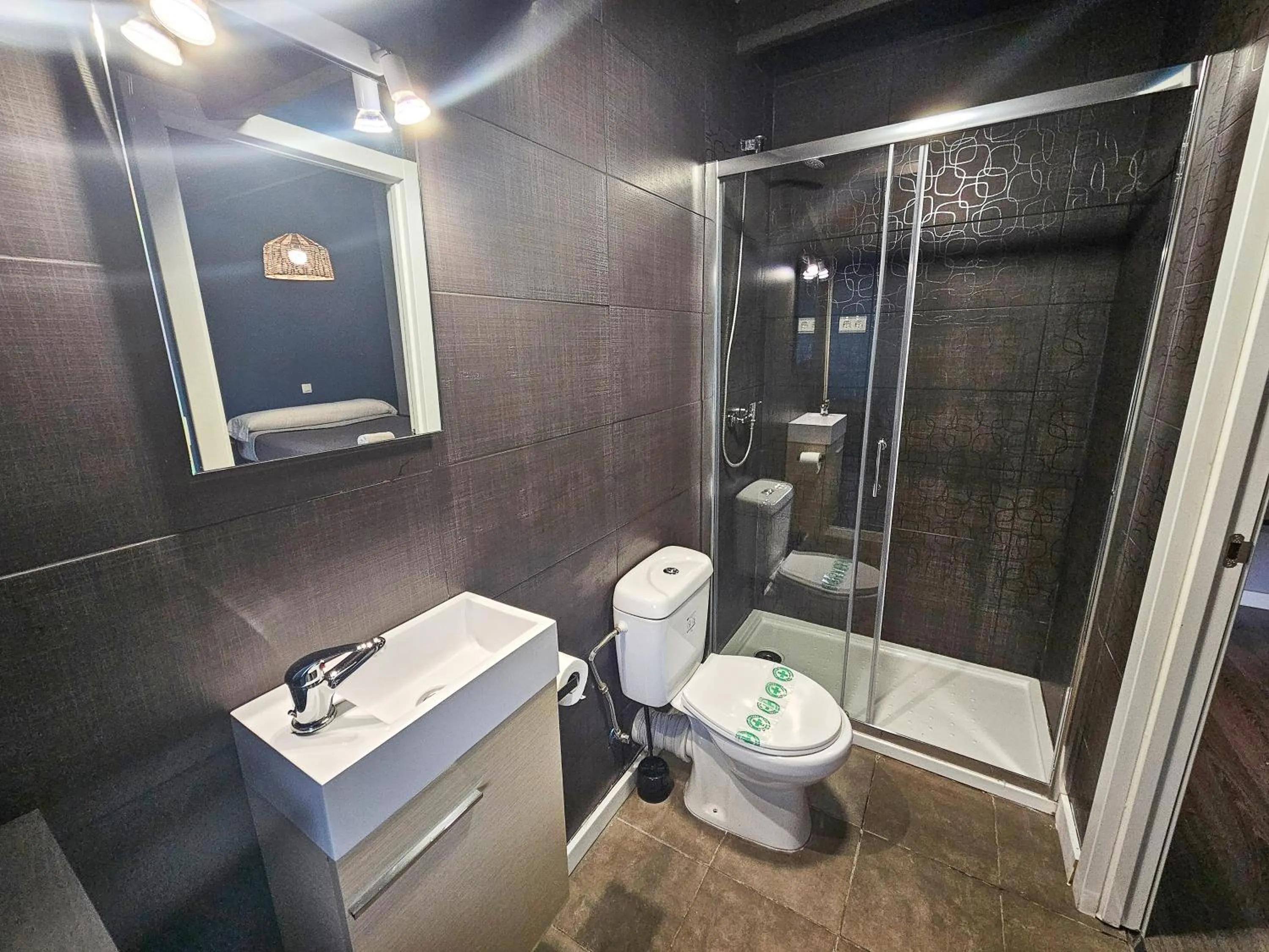 Bathroom in SOLOPUENT Hotel Rural