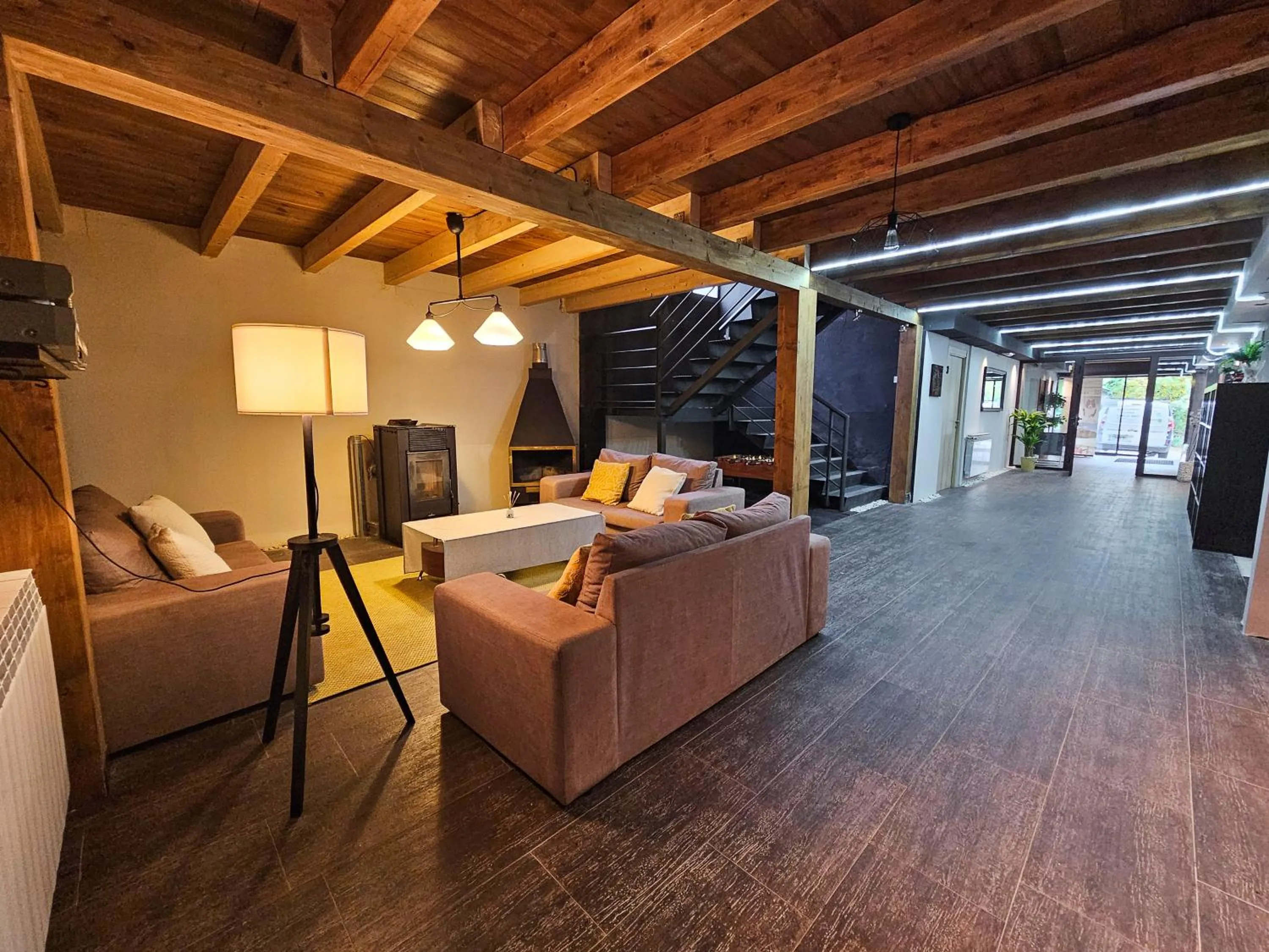 Living room in SOLOPUENT Hotel Rural