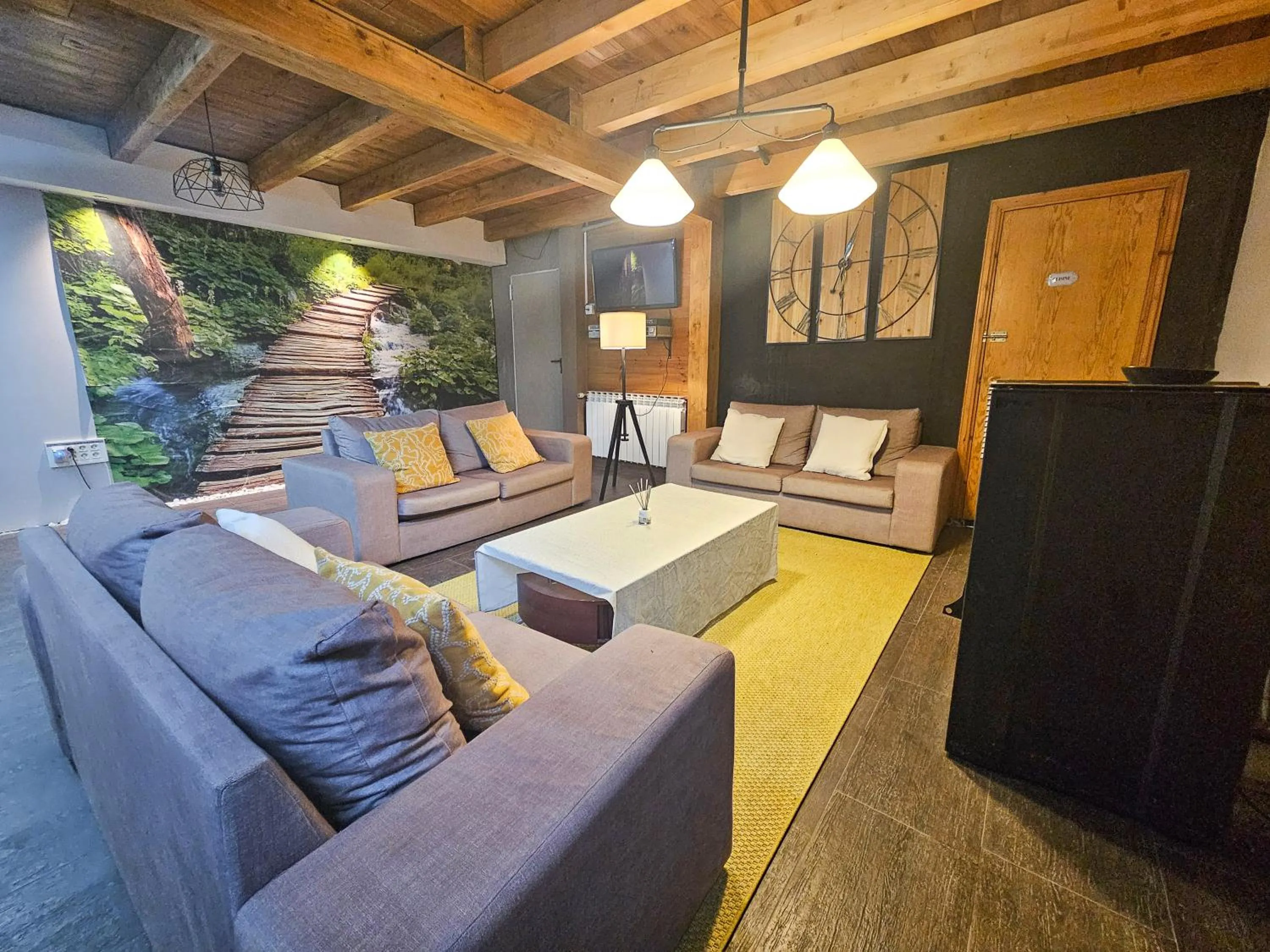 Living room in SOLOPUENT Hotel Rural