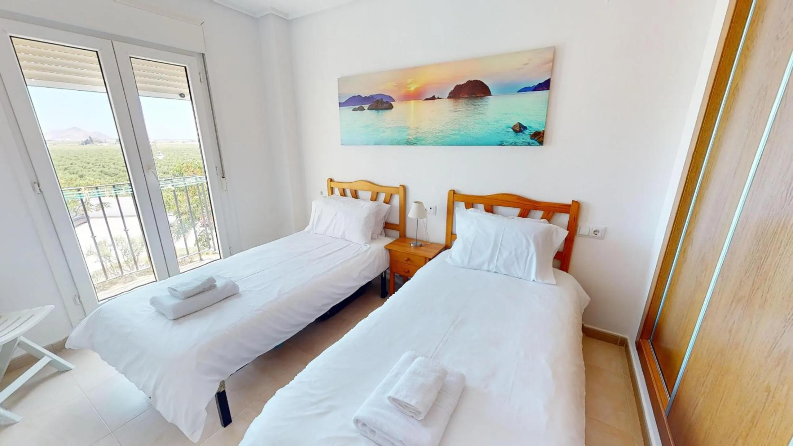 Bed in Casa Remora M-Murcia Holiday Rentals Property