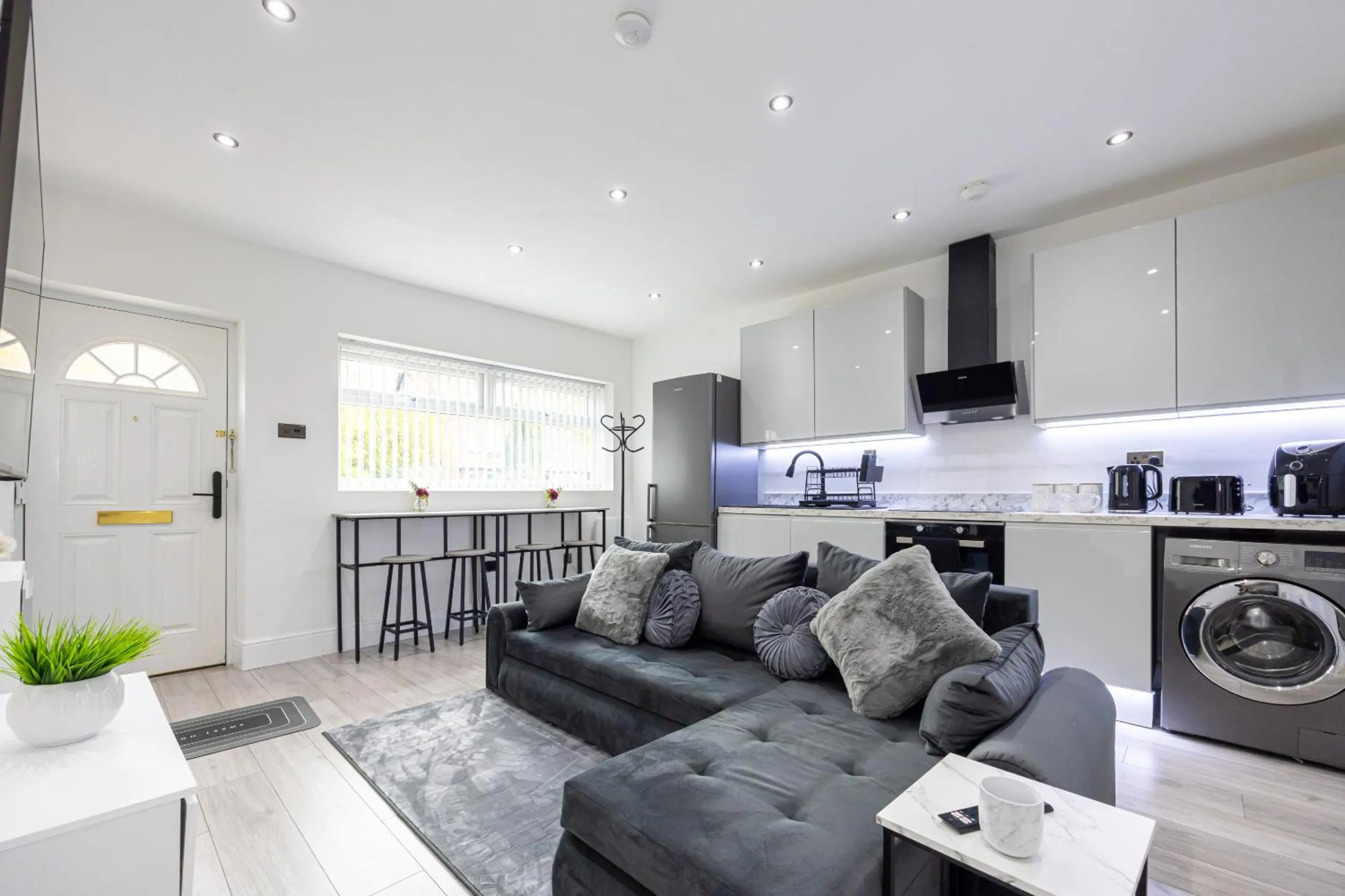 Living room in WestPoint Luxury Apartment