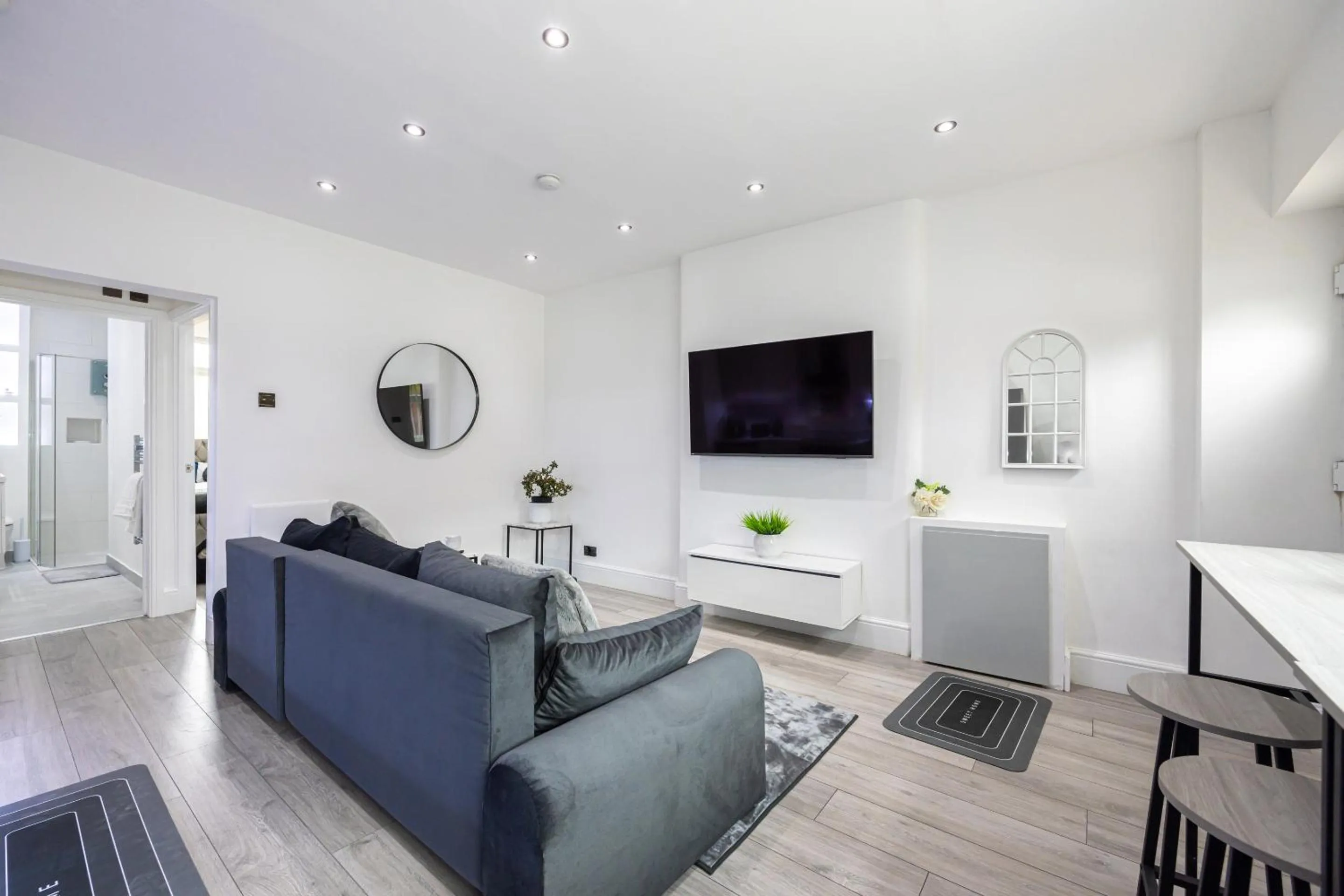 Living room in WestPoint Luxury Apartment