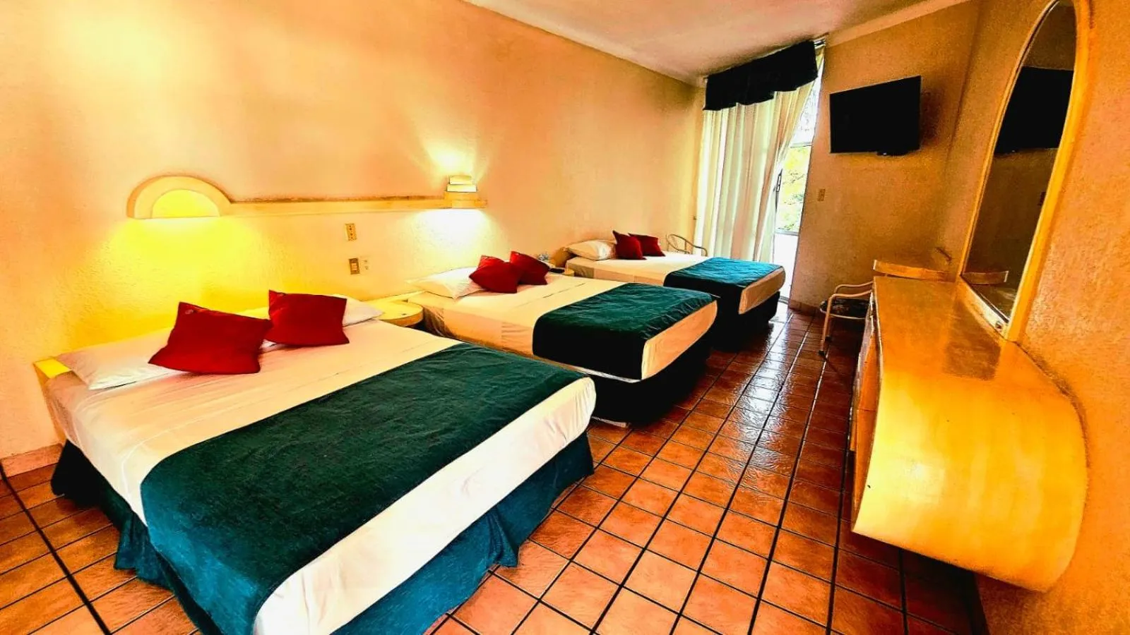 Triple Room in Hotel Hacienda del Rio Oaxtepec