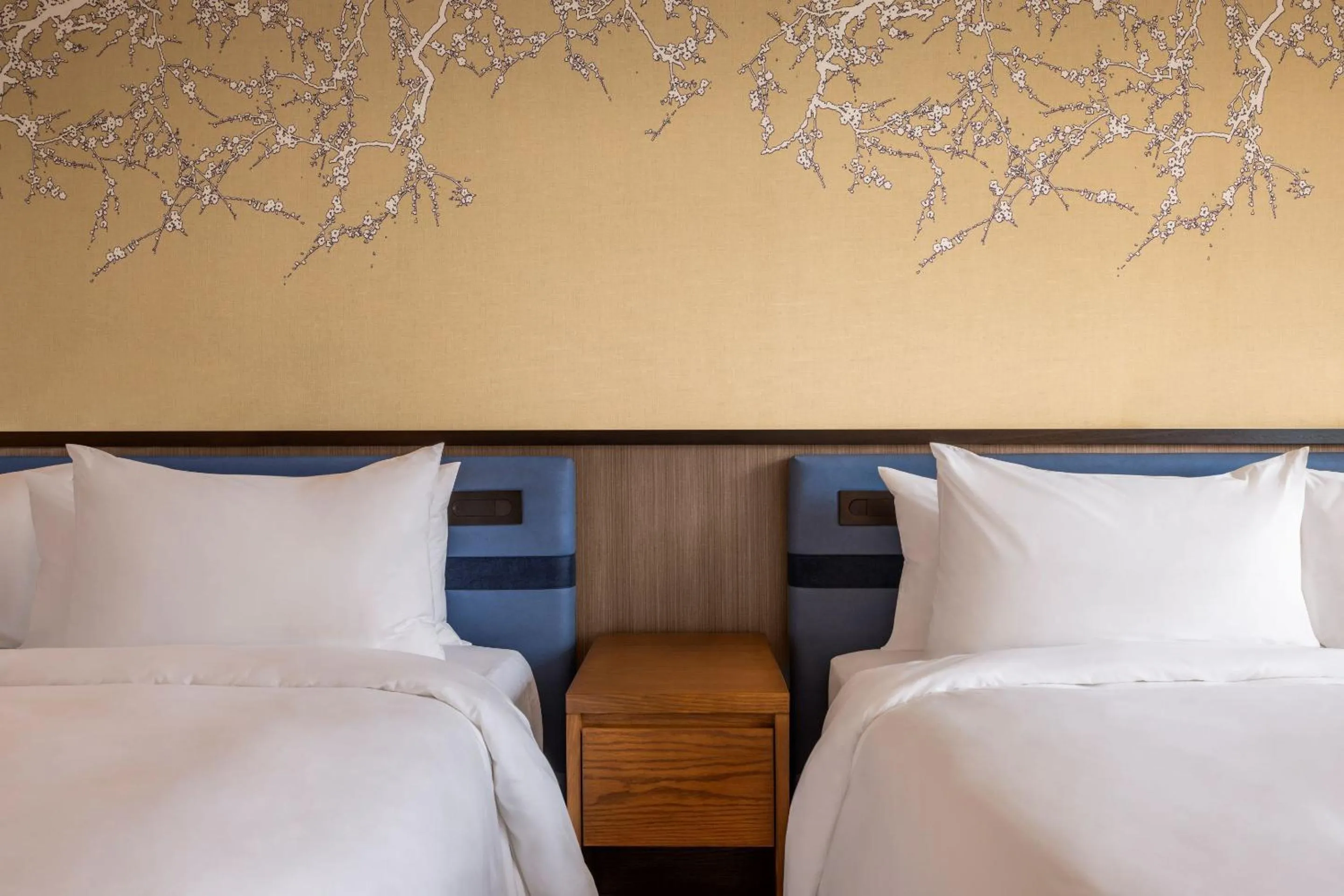Bed in Nobu New Orleans, A Caesars Destination
