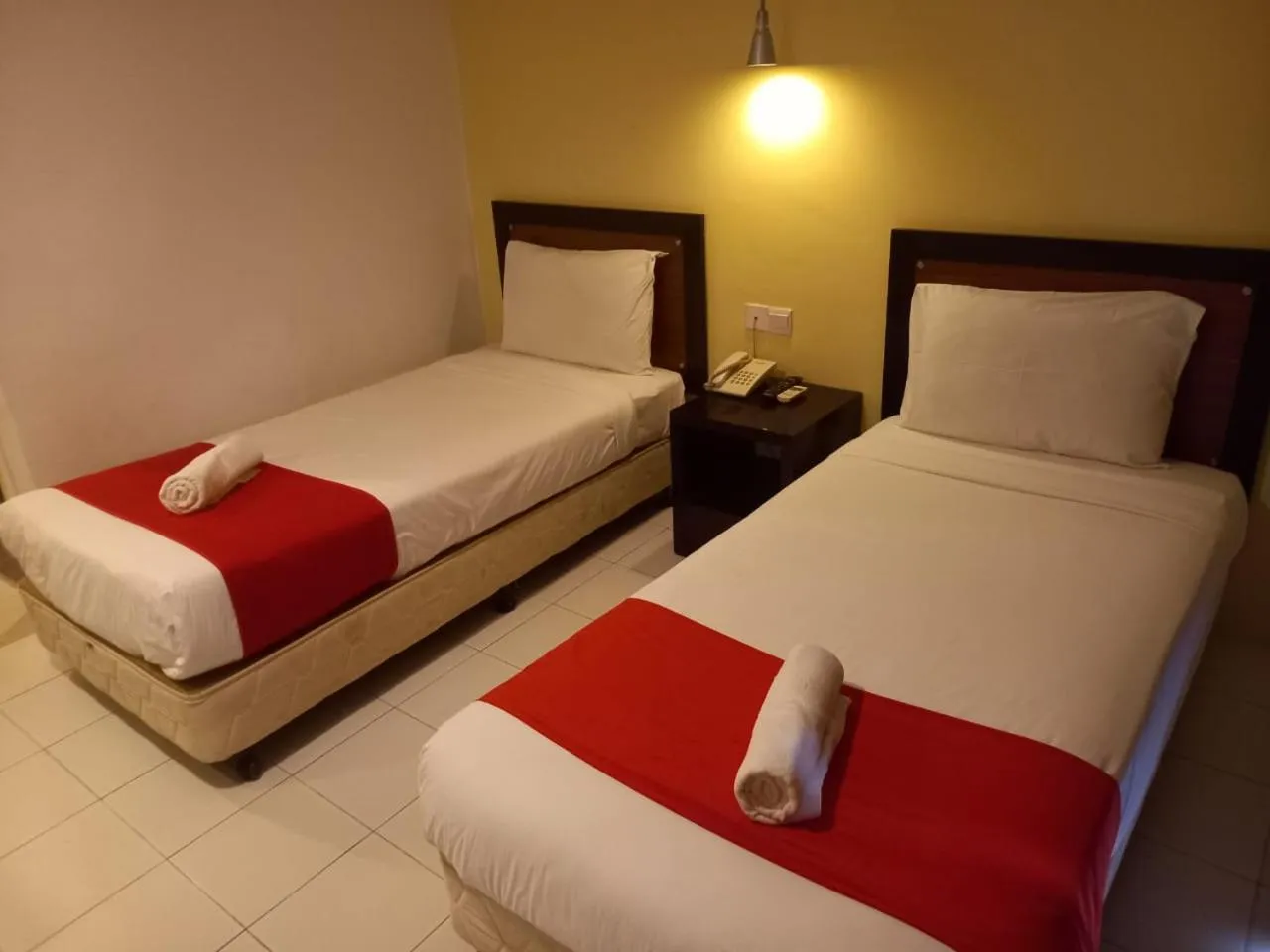 Bed in Syajie Koptown Hotel