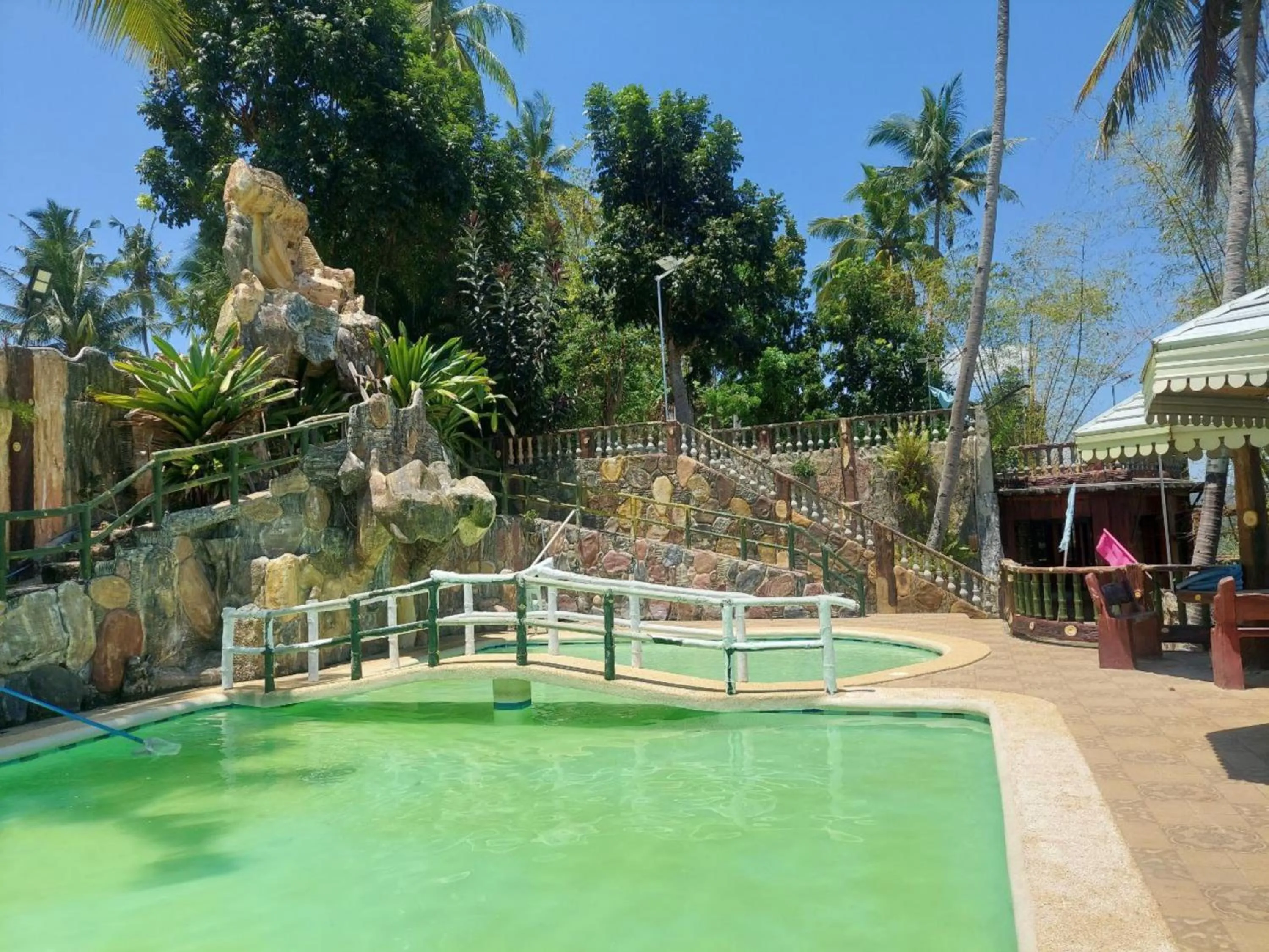 Swimming pool in Simala Retreat Resort Cebu