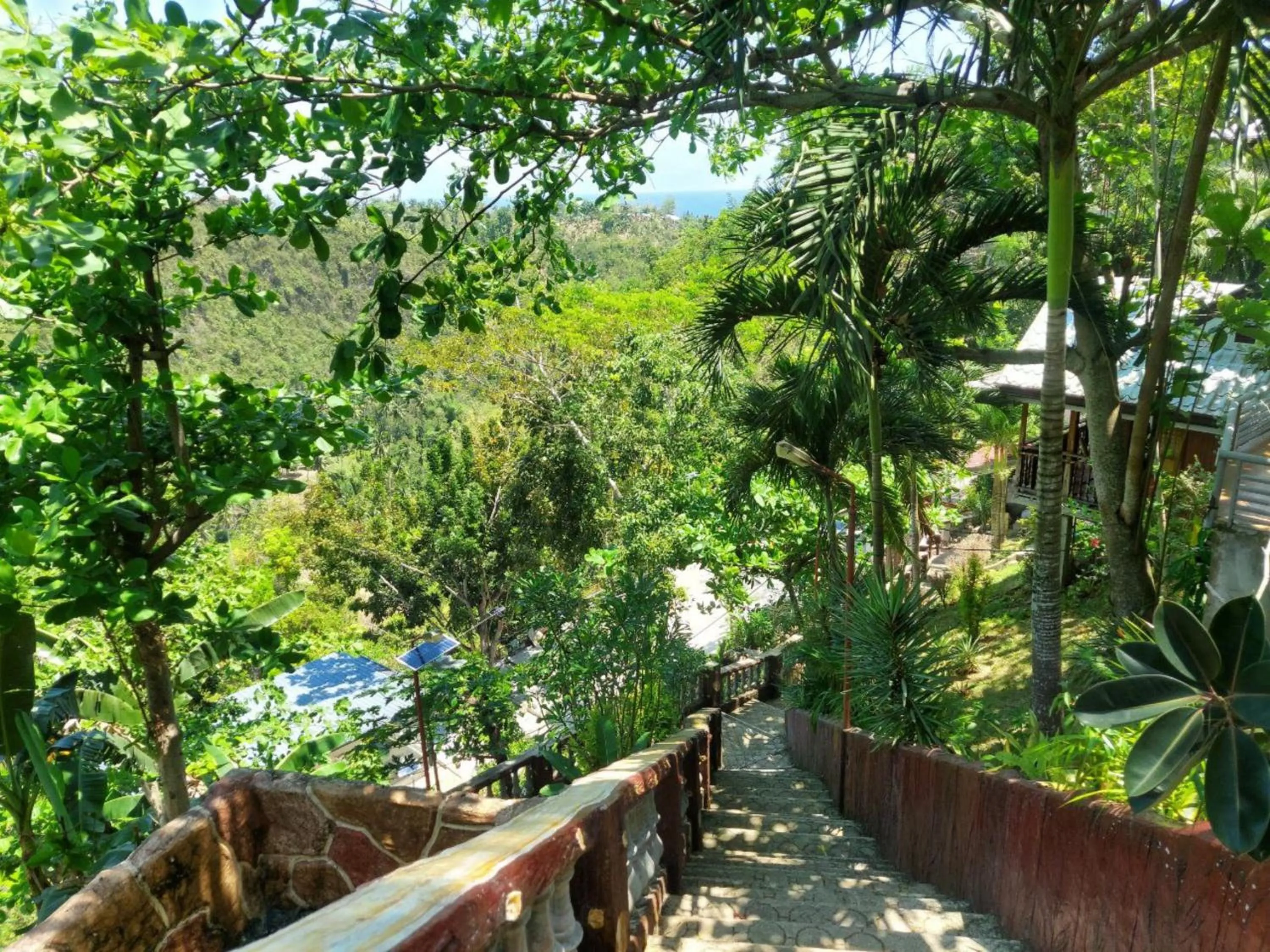 Natural landscape in Simala Retreat Resort Cebu