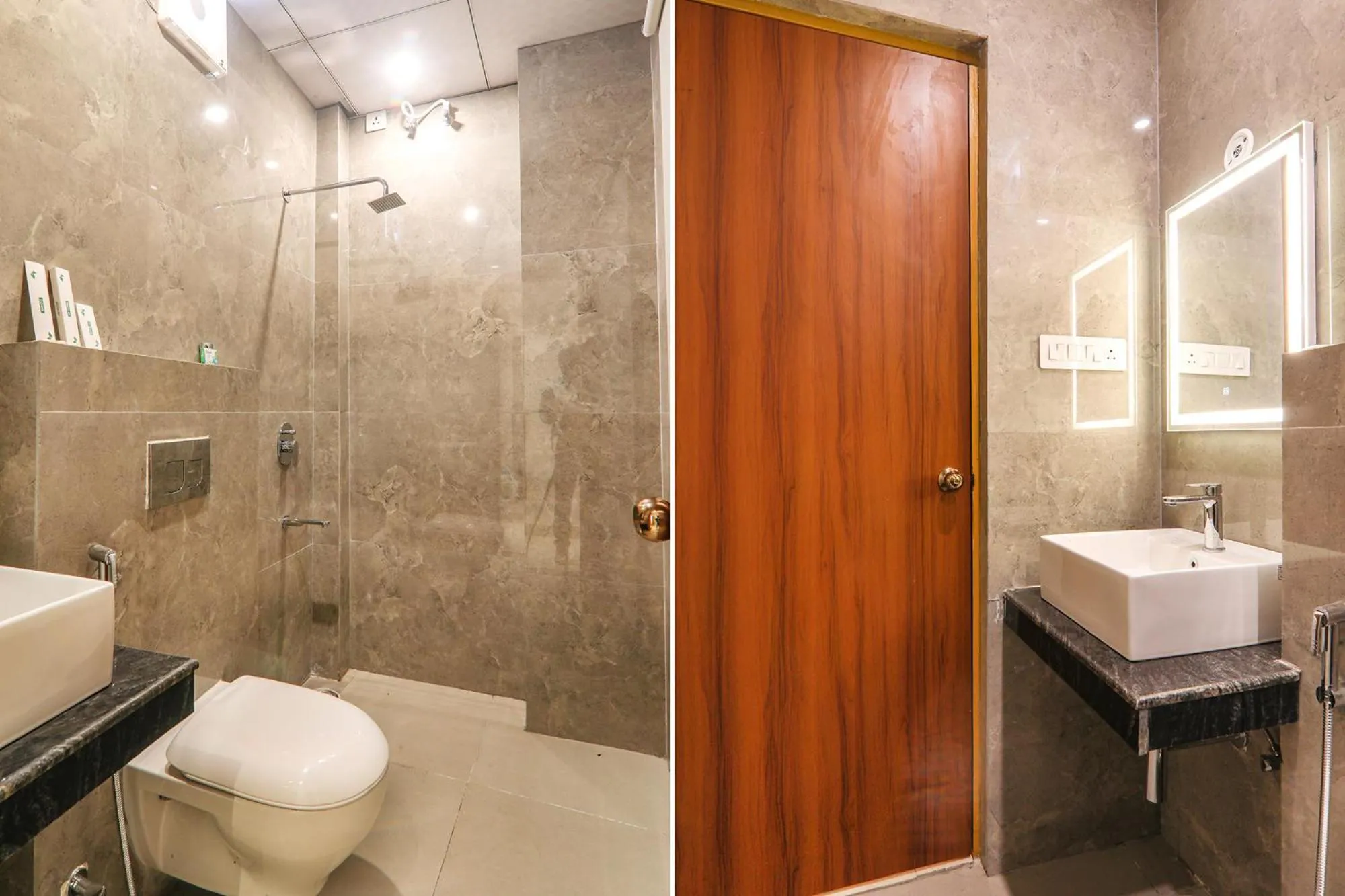 Bathroom in FabHotel Raj Palace