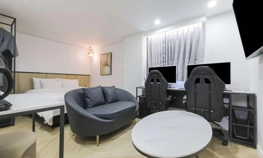 Bed in JECHEON No 25 HOTEL