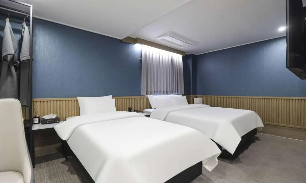 Bed in JECHEON No 25 HOTEL