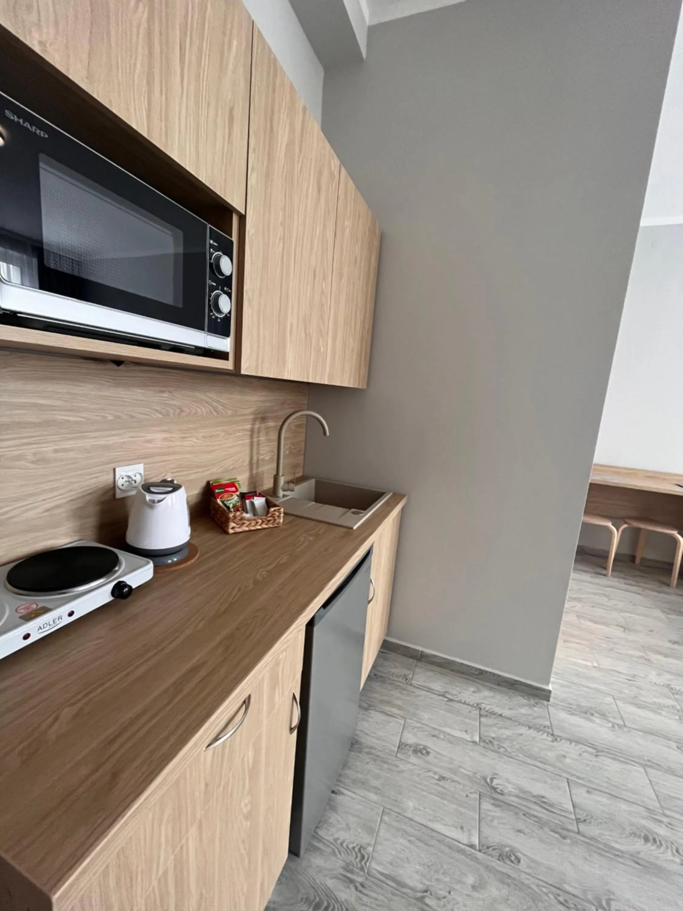 Kitchen or kitchenette in Apartamenty Wilczyńskiego
