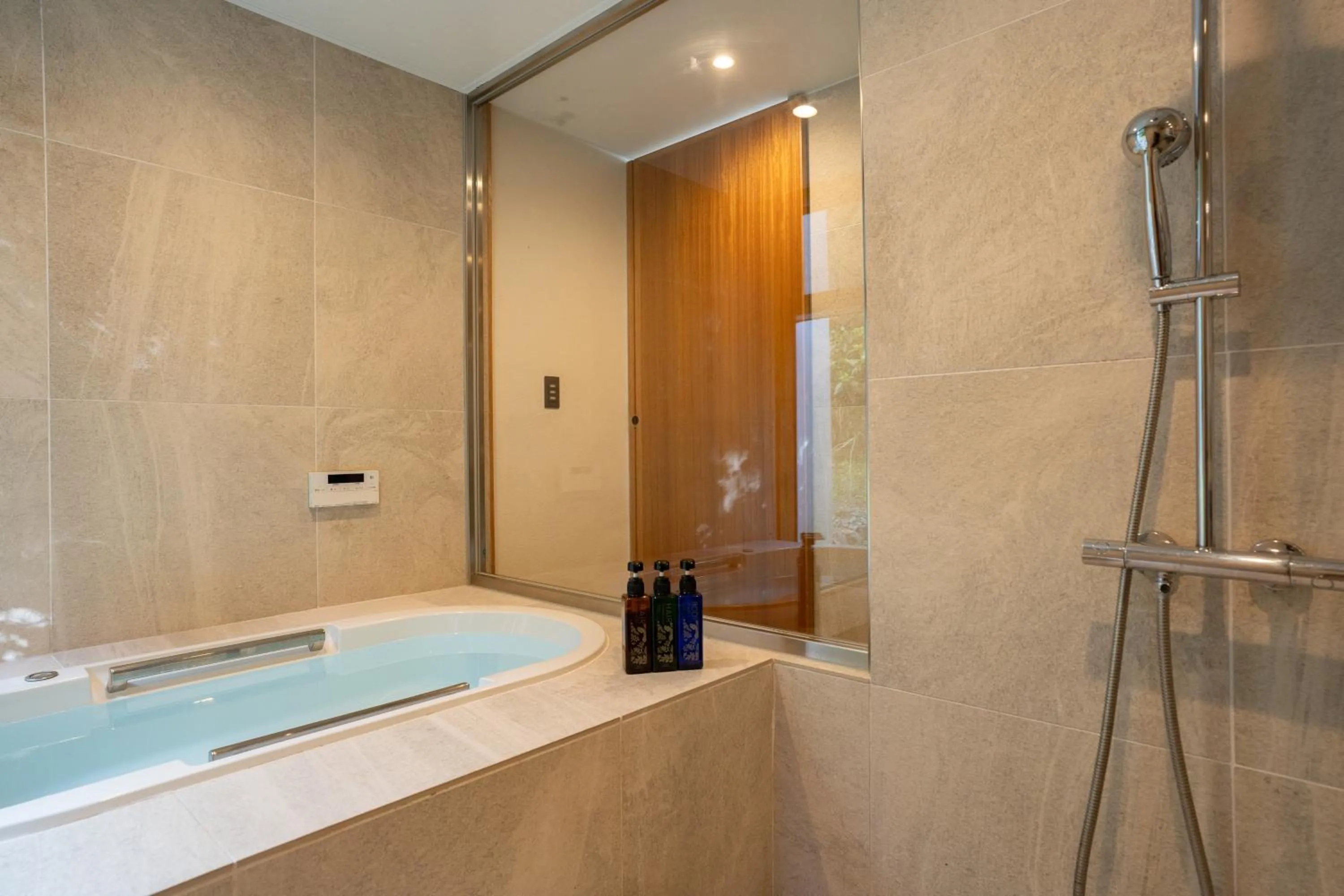 Shower in Secret Villas by Relapool