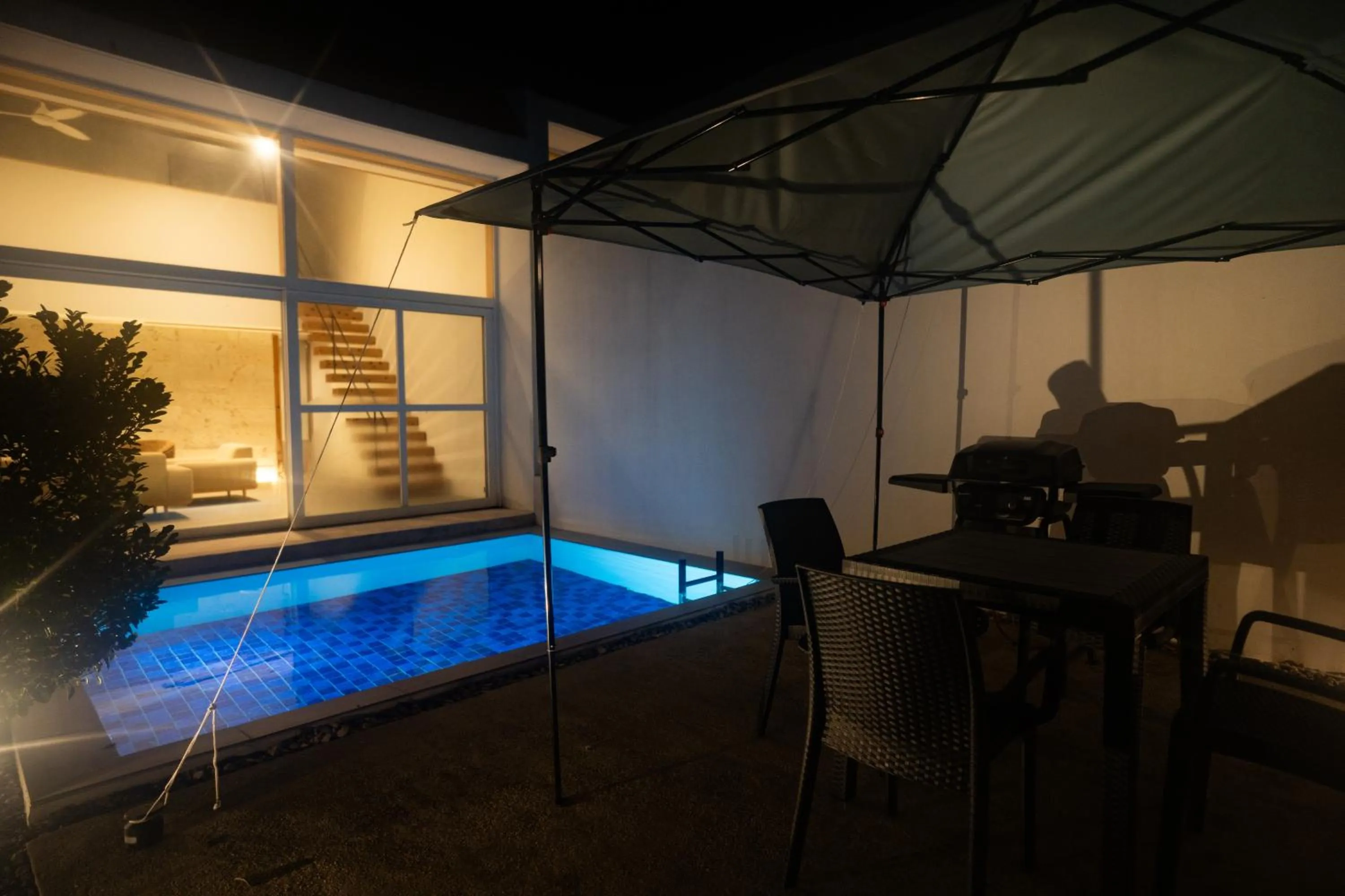 BBQ facilities in Secret Villas by Relapool
