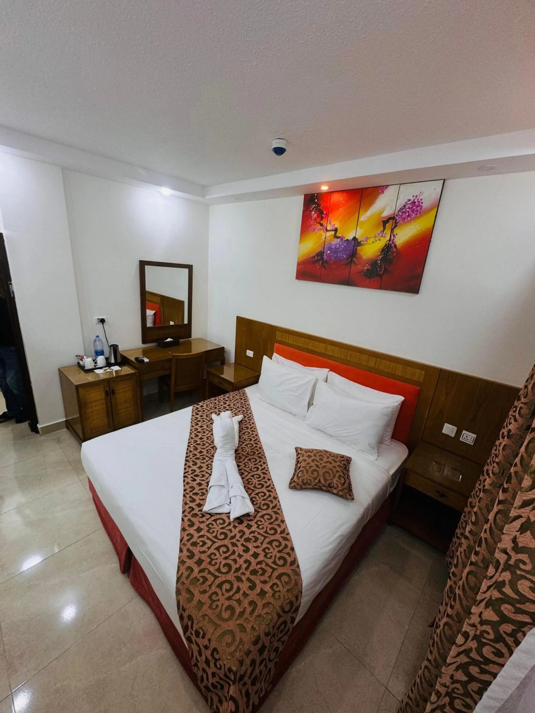 Bed in Marsa City Hotel