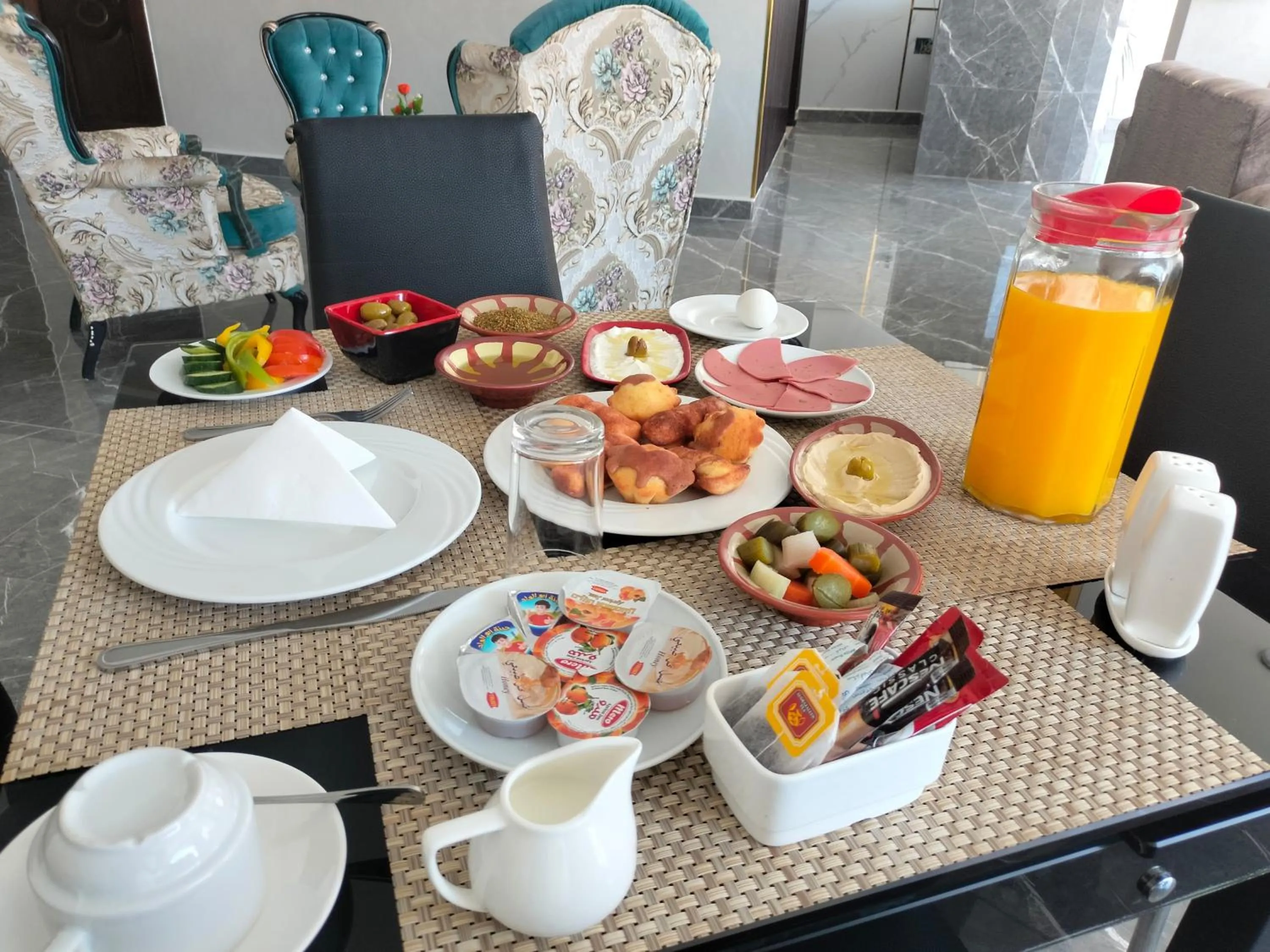 Breakfast in Marsa City Hotel