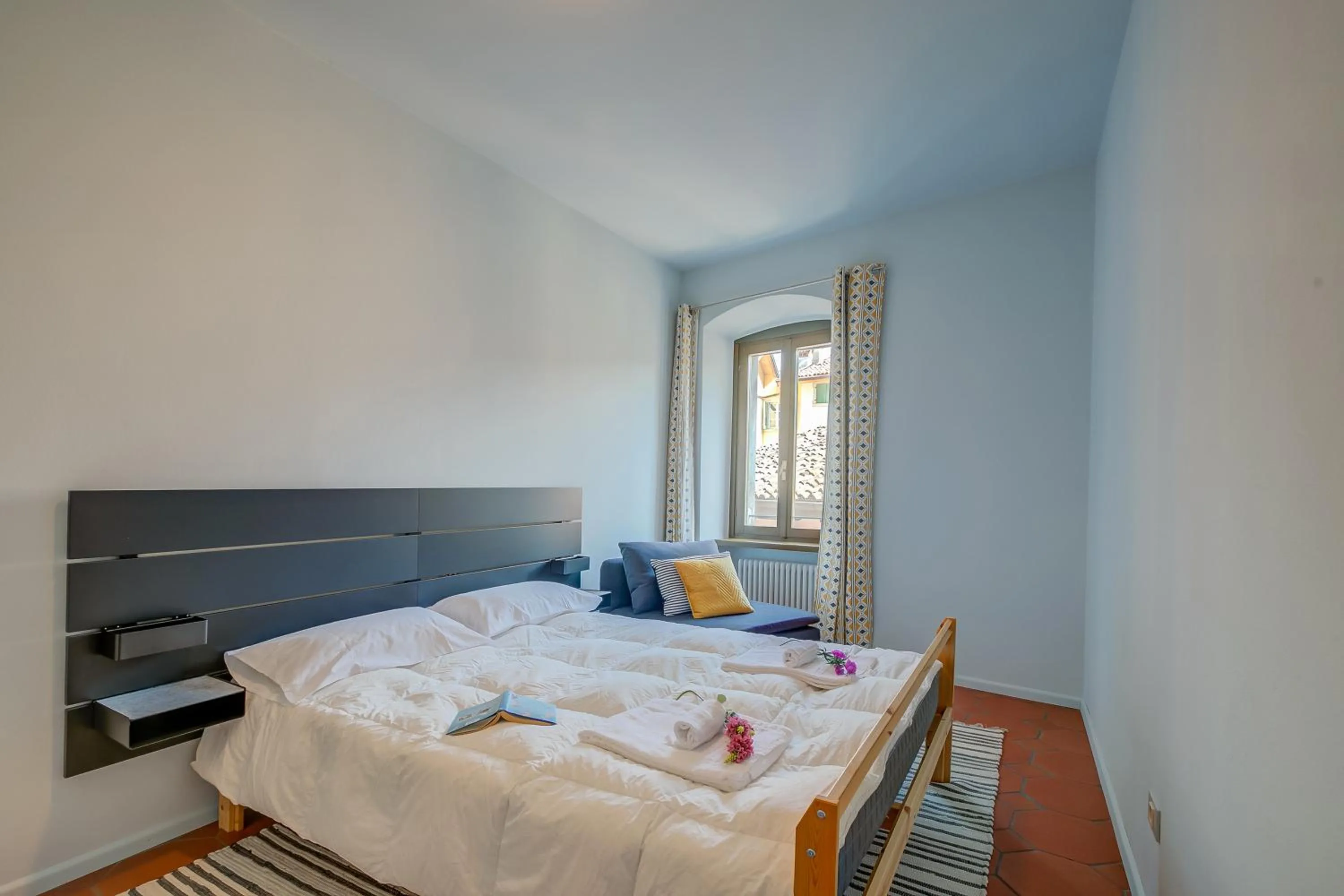 Bedroom, Bed in Casa Francesca - Happy Rentals