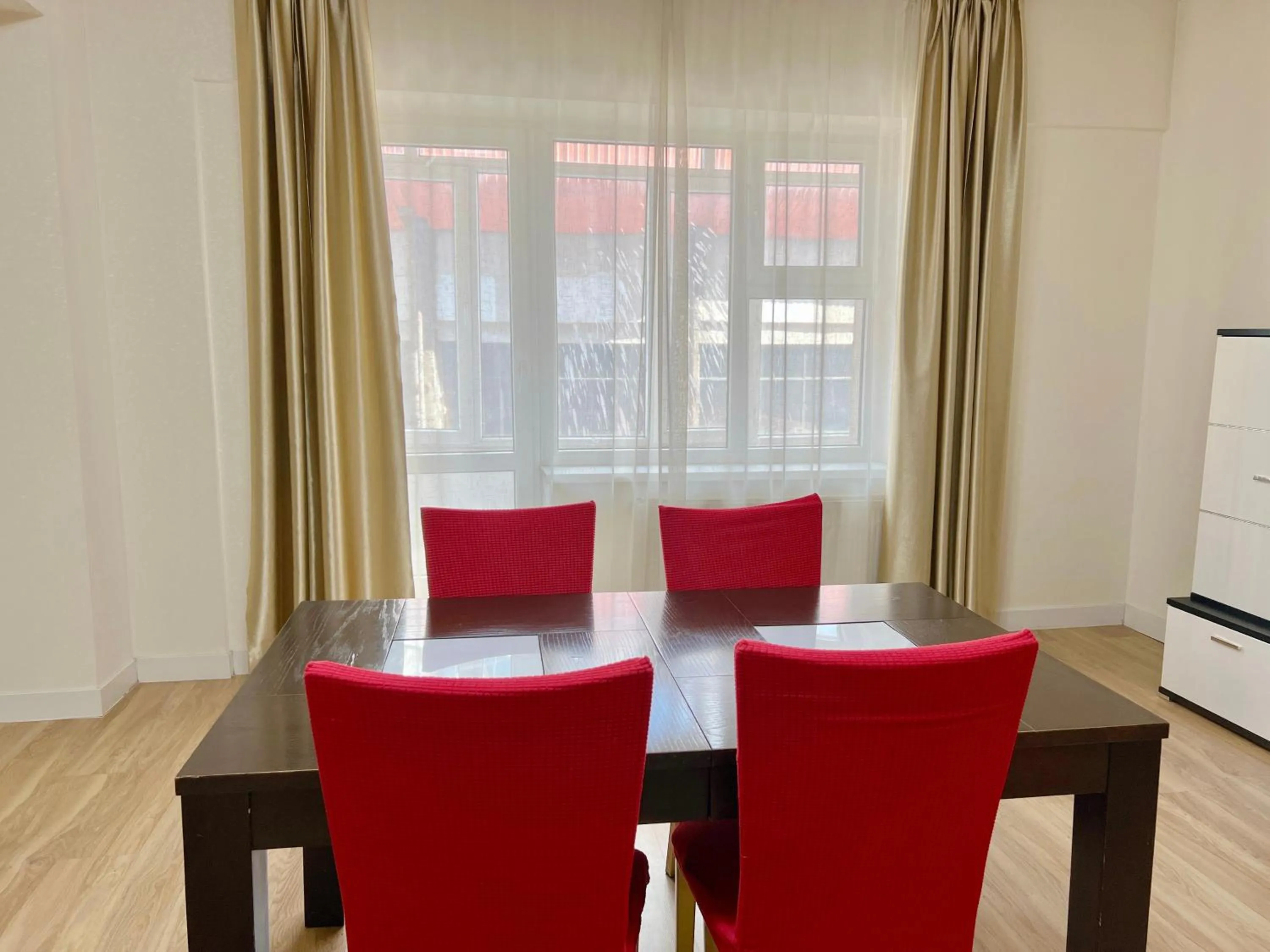 Kitchen or kitchenette in Negdelchin Hotel & Service Apartment