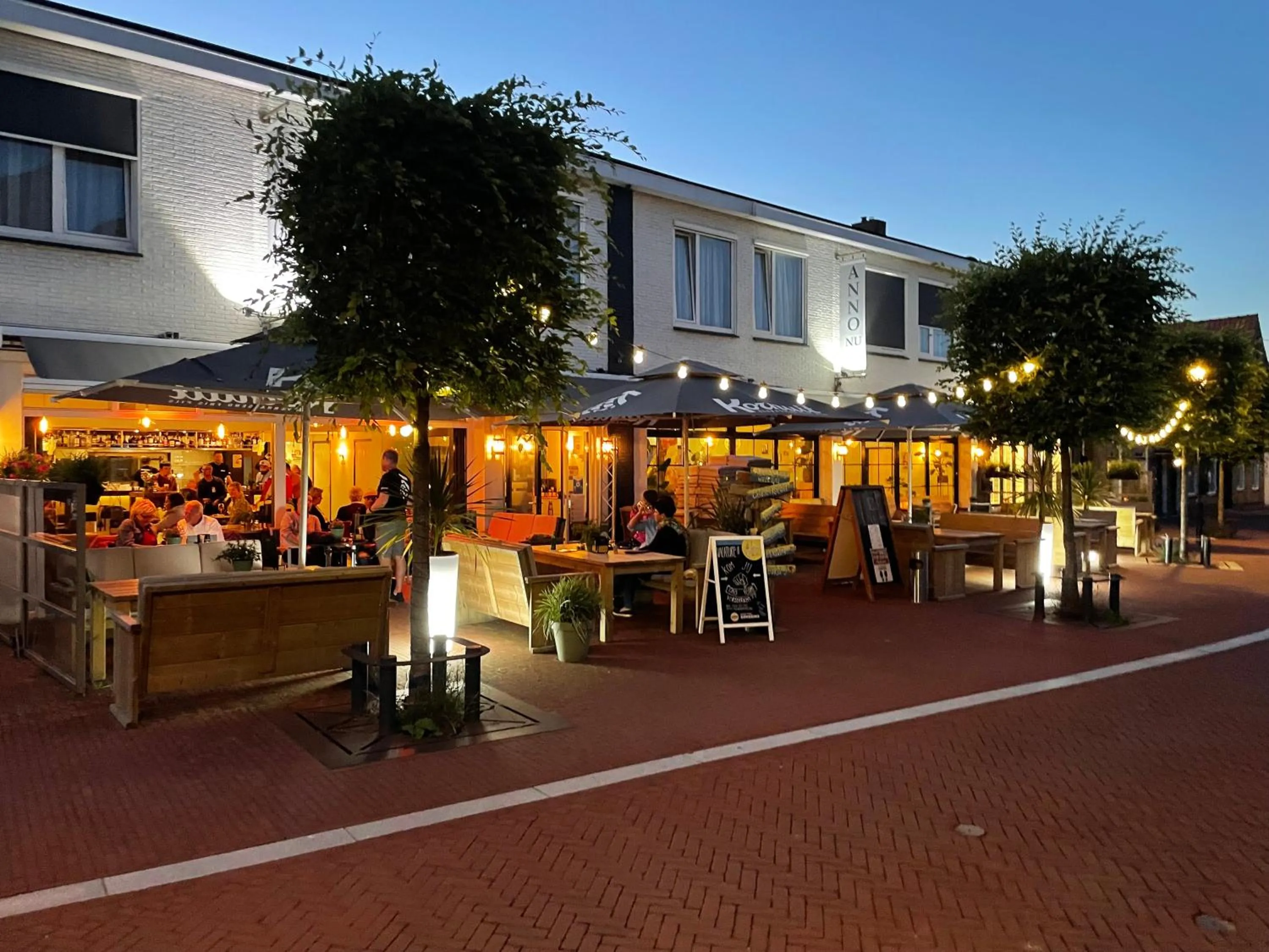 Balcony/Terrace in Hotel Restaurant Anno Nu