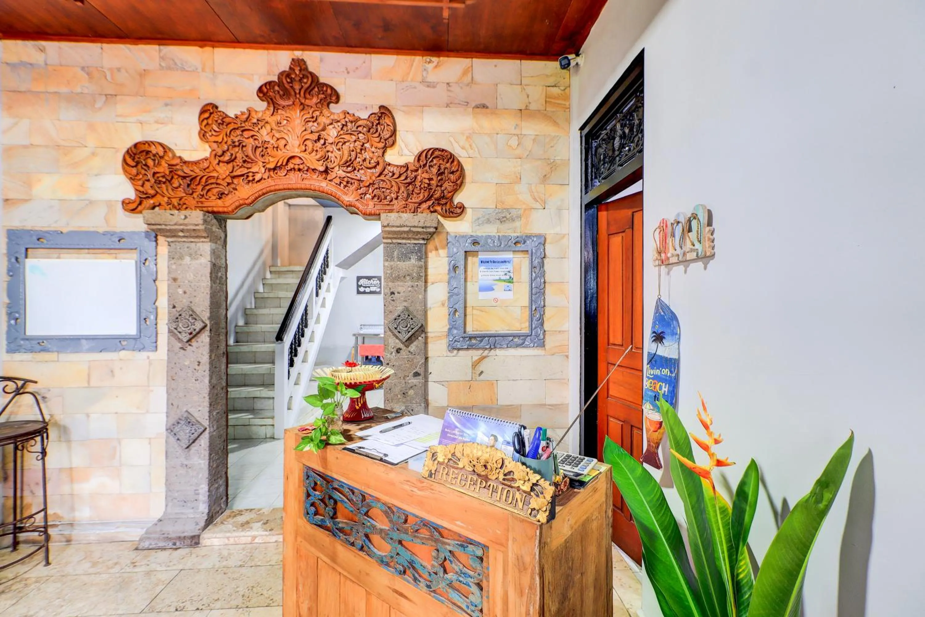 Lobby or reception in Collection O Legian Near Legian Beach