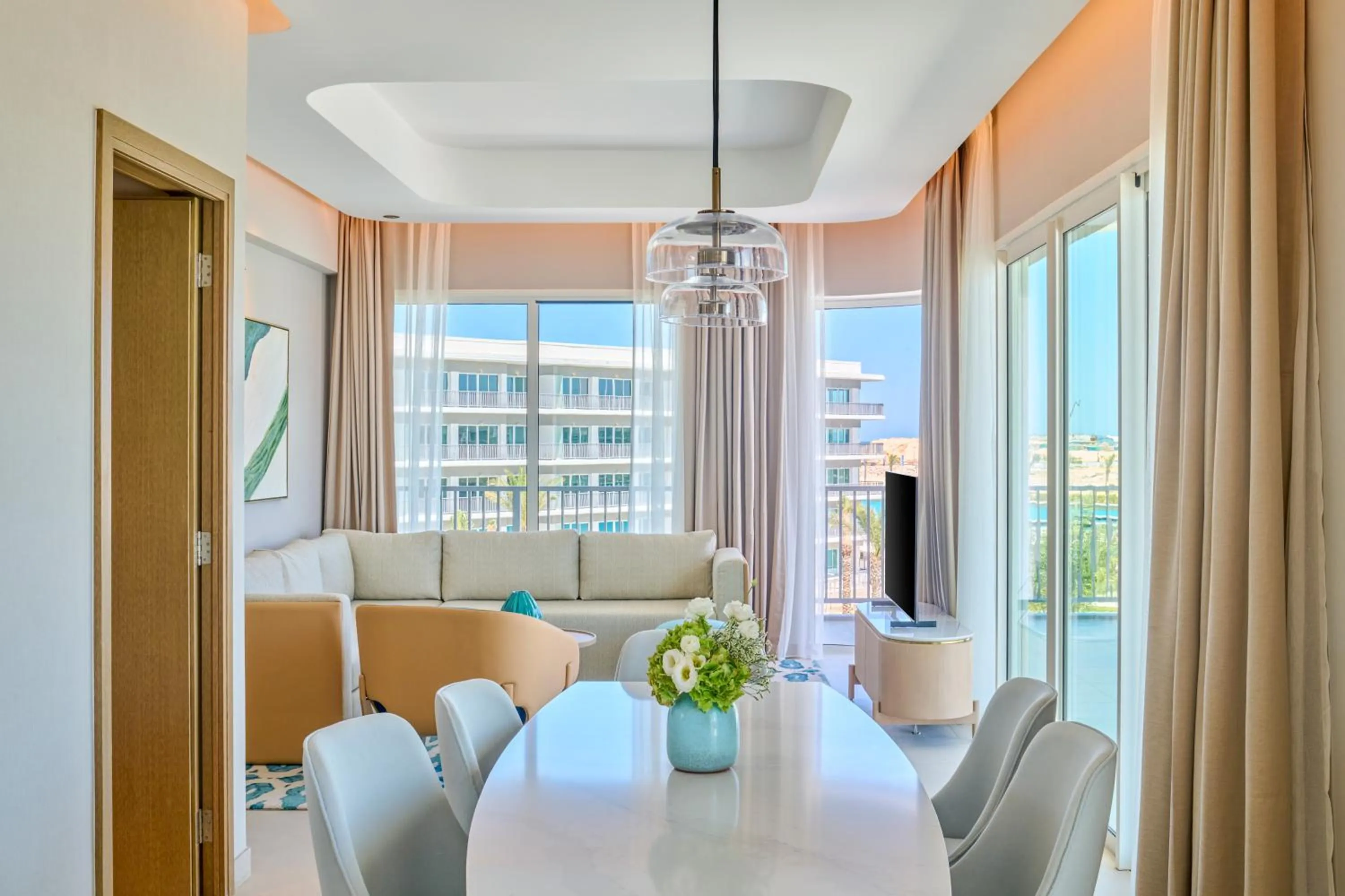 Living room in Vida Marina Resort Marassi