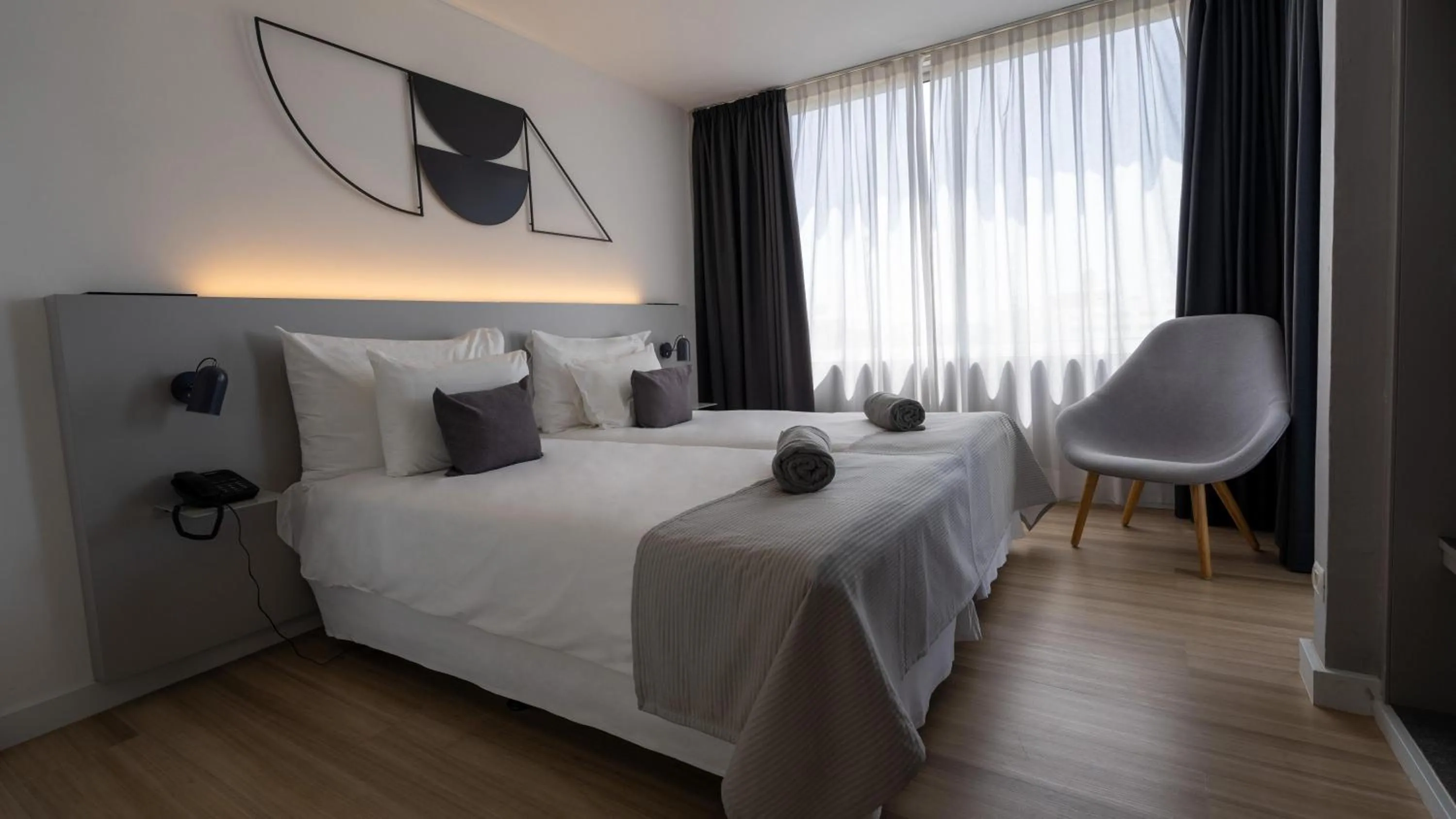 Photo of the whole room, Bed in Coral Suites & Spa - Adults Only