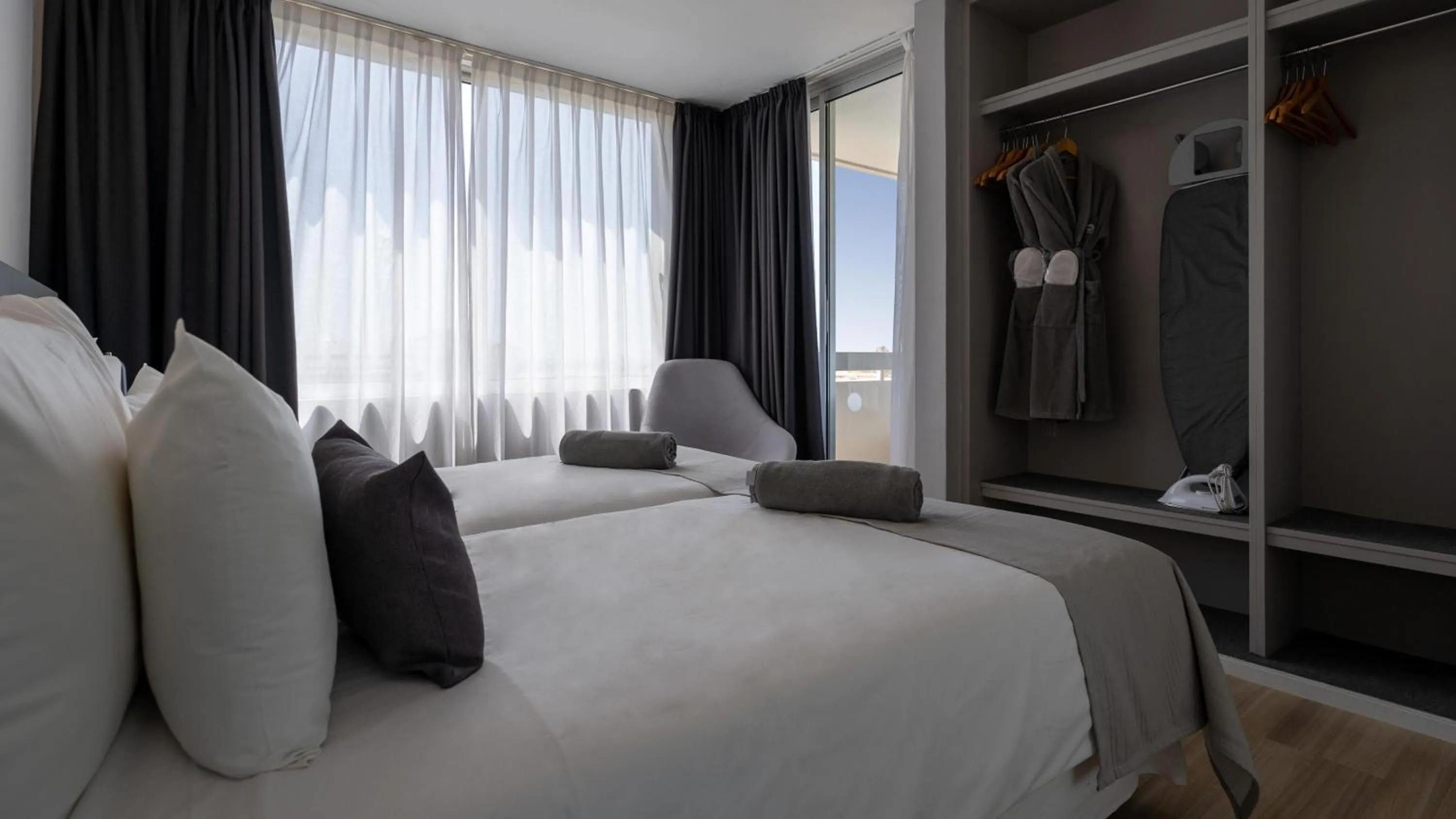 Photo of the whole room, Bed in Coral Suites & Spa - Adults Only