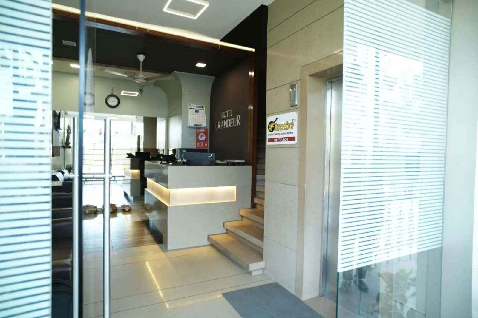 Facade/entrance in HOTEL GRANDEUR