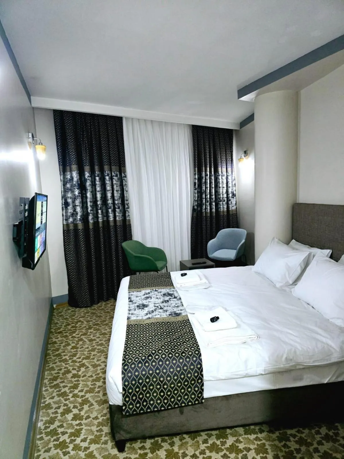 Bed in Uyu Room Adana Hotel