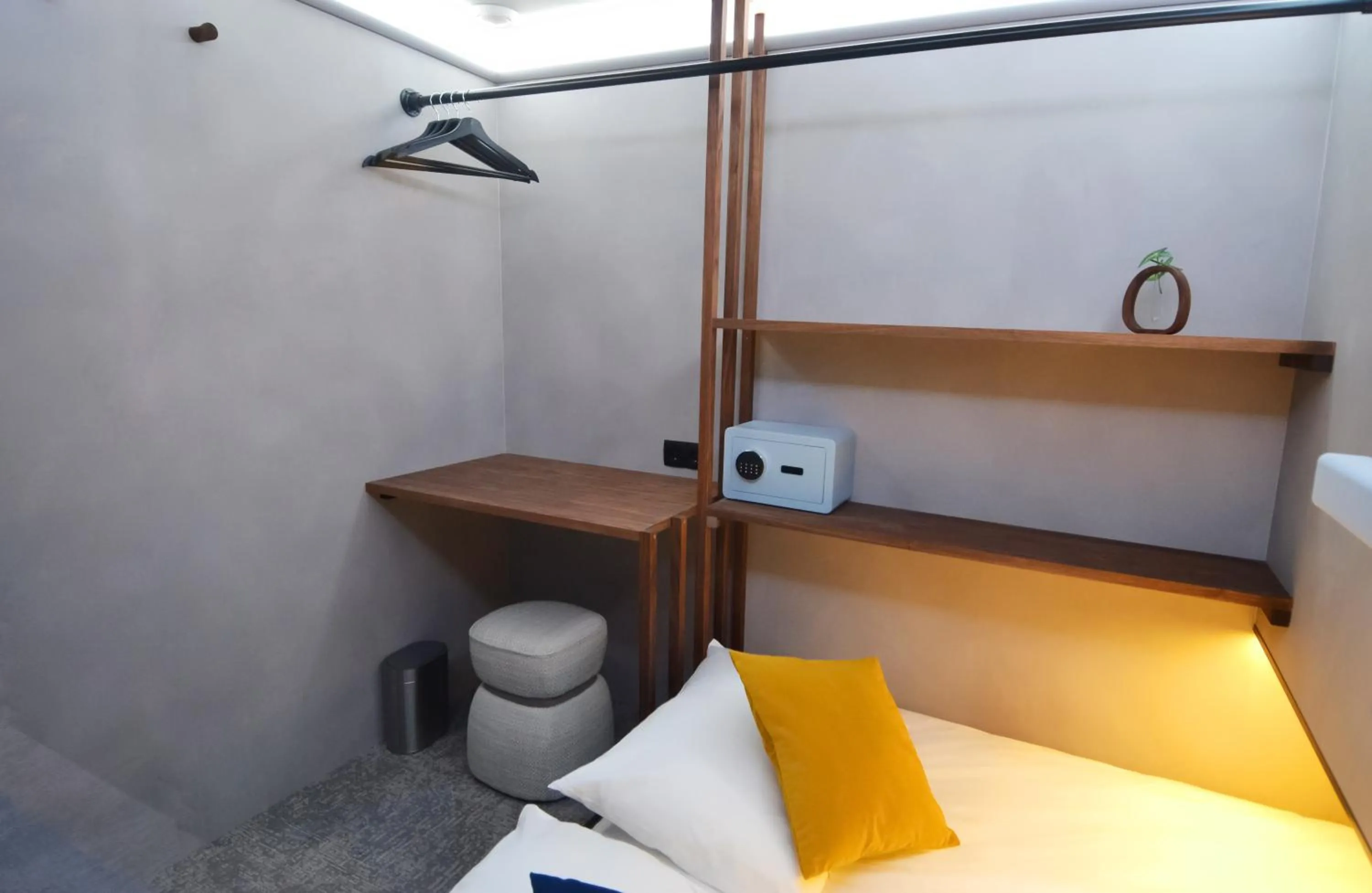 Bed in The Hyve Capsule hostel Amsterdam