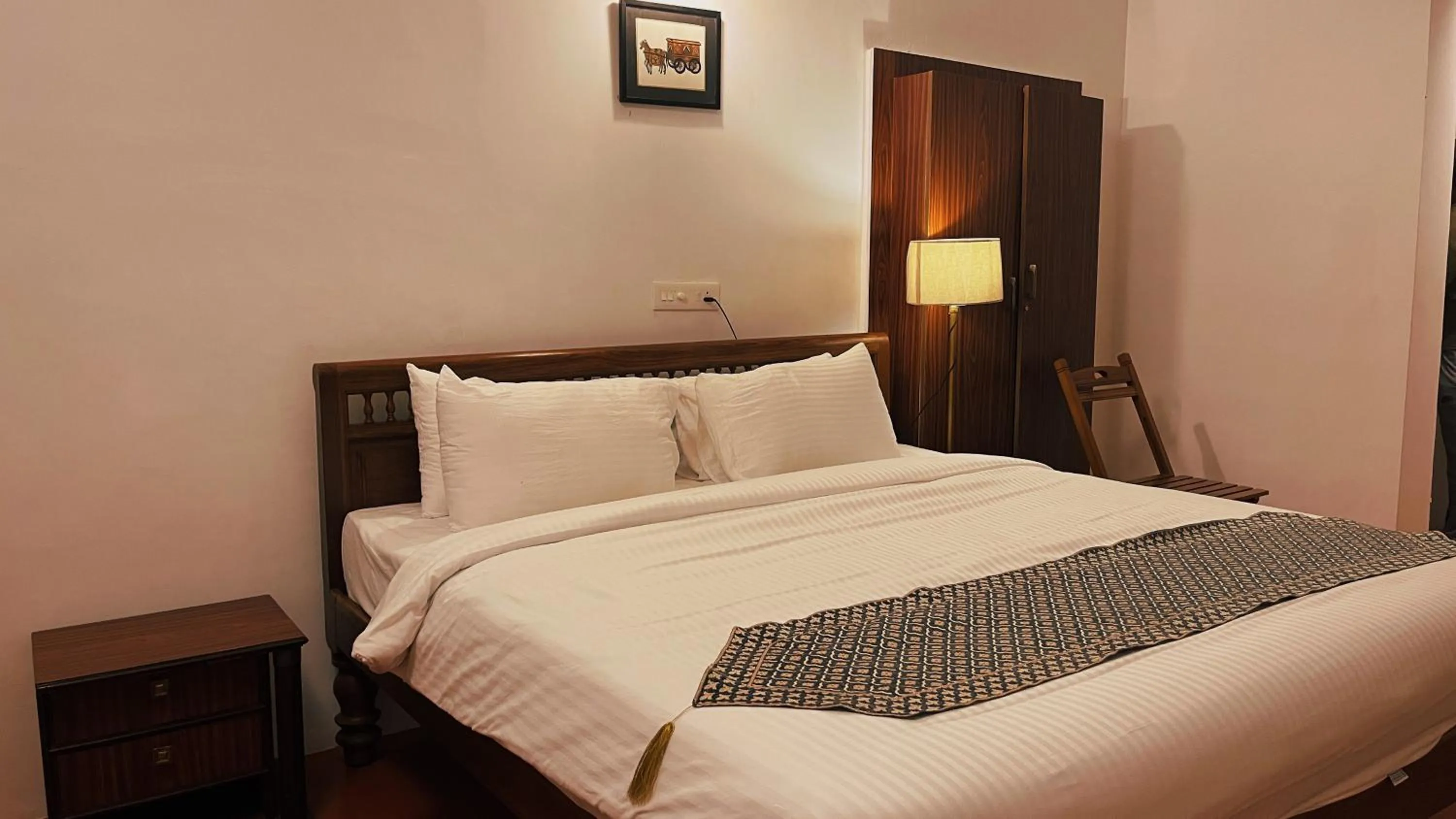 Bed in Villa Vedapuri