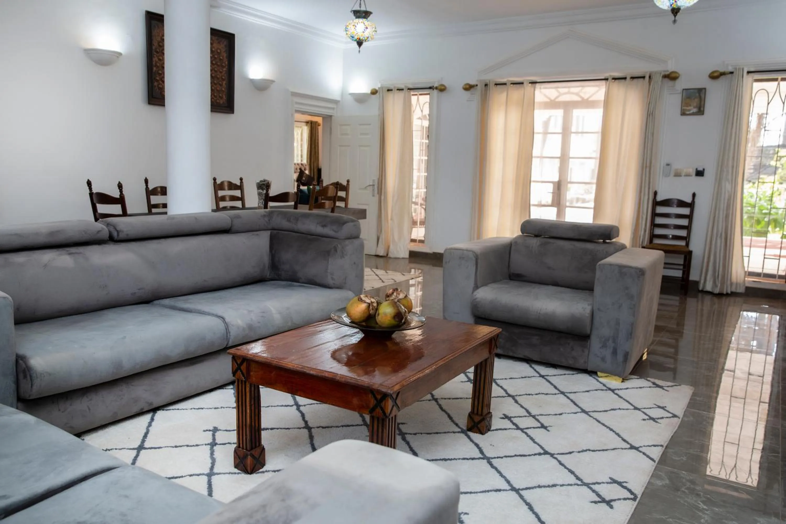 Living room in Coconut Residence & Spa