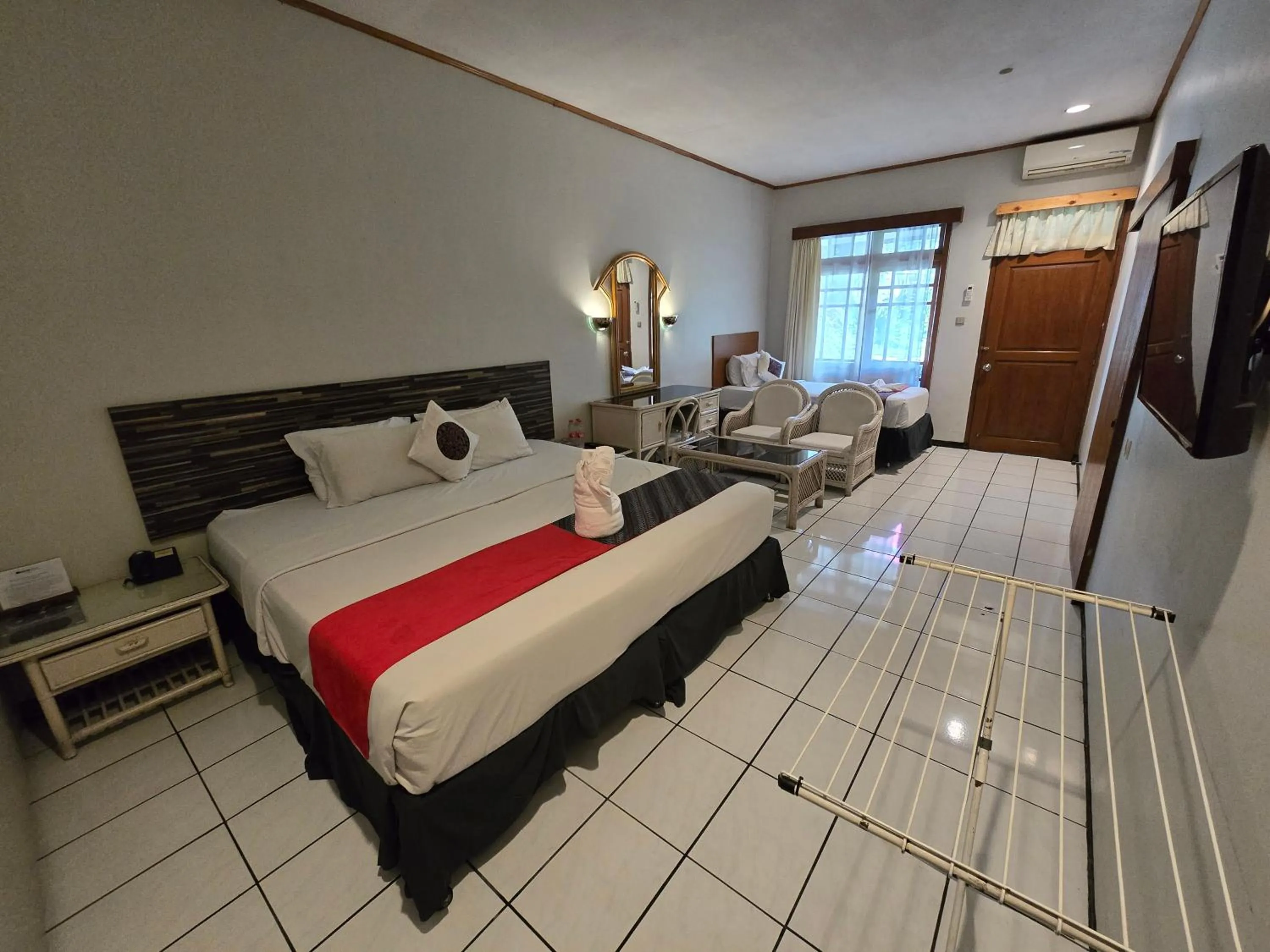 Bed in Kusma Hotel Bandungan Semarang