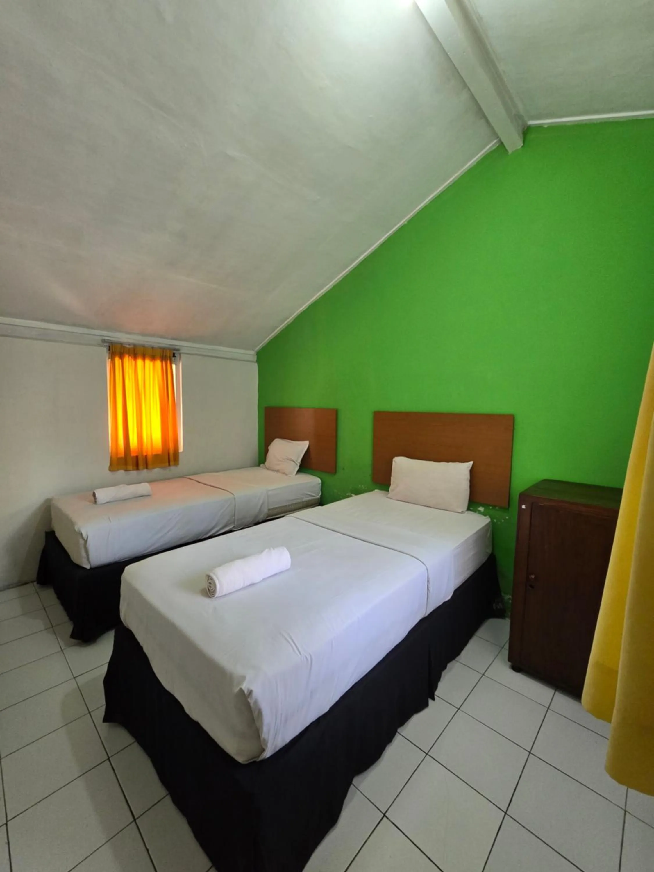 Bed in Kusma Hotel Bandungan Semarang