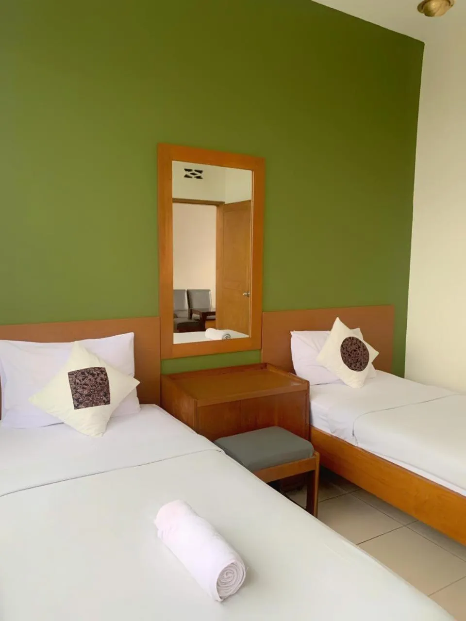 Bed in Kusma Hotel Bandungan Semarang