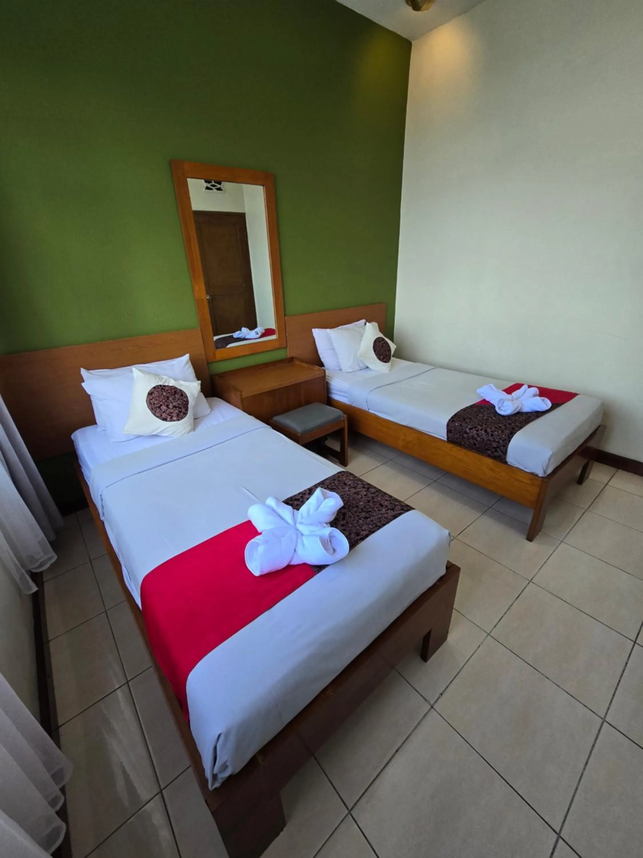 Bed in Kusma Hotel Bandungan Semarang