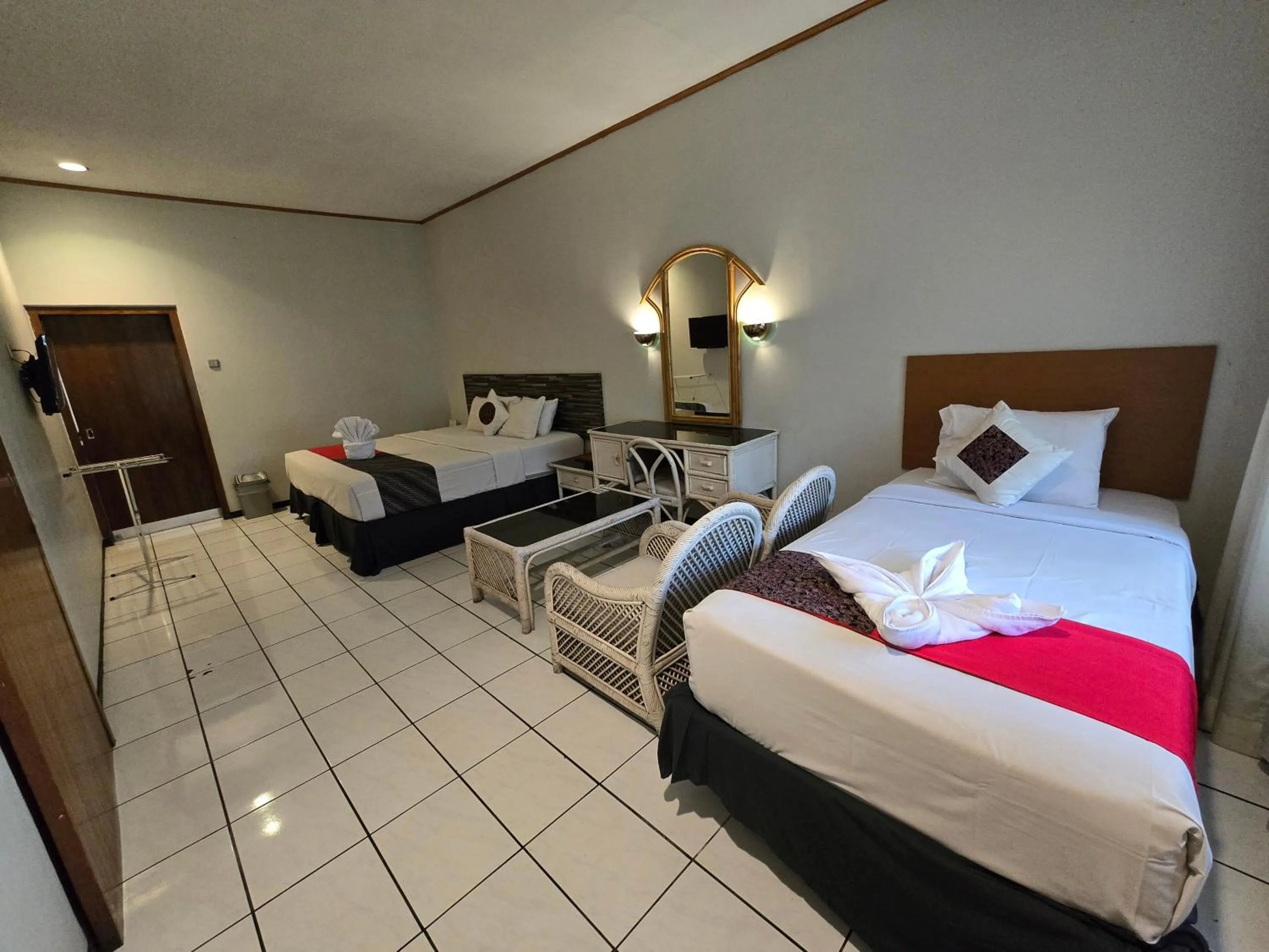 Bed in Kusma Hotel Bandungan Semarang