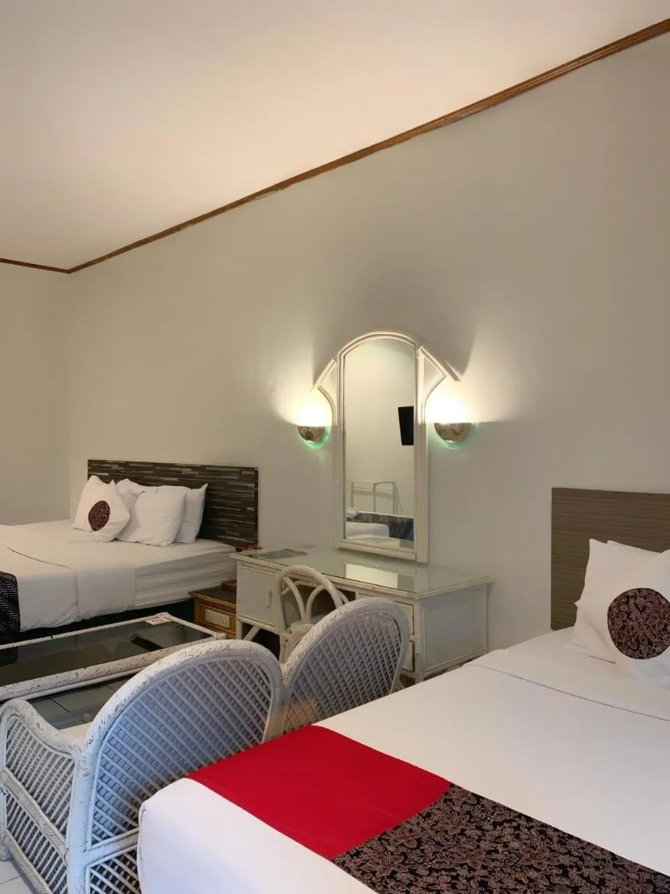 Bed in Kusma Hotel Bandungan Semarang