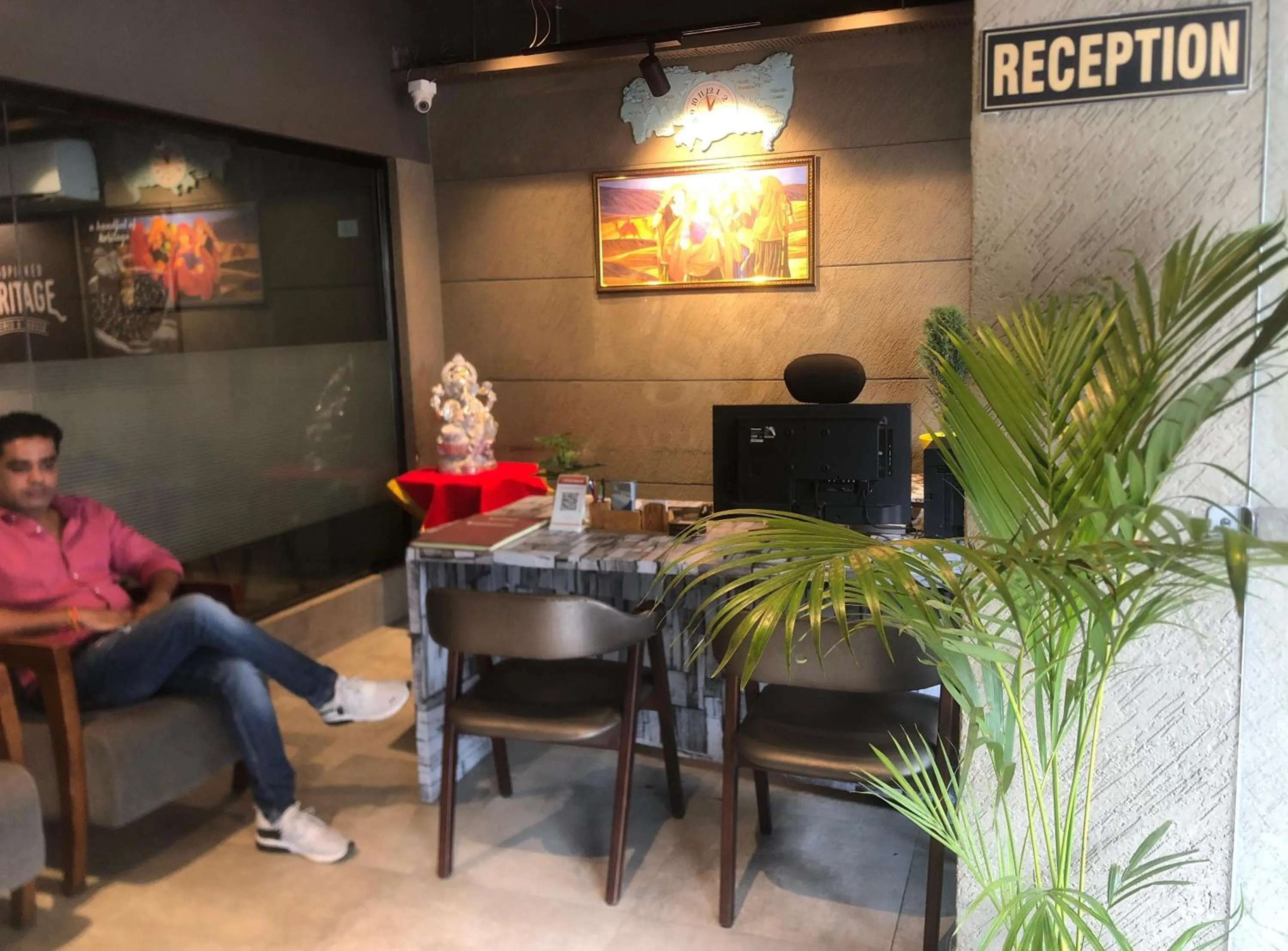 Lobby or reception in Naivara Boutique Hotel