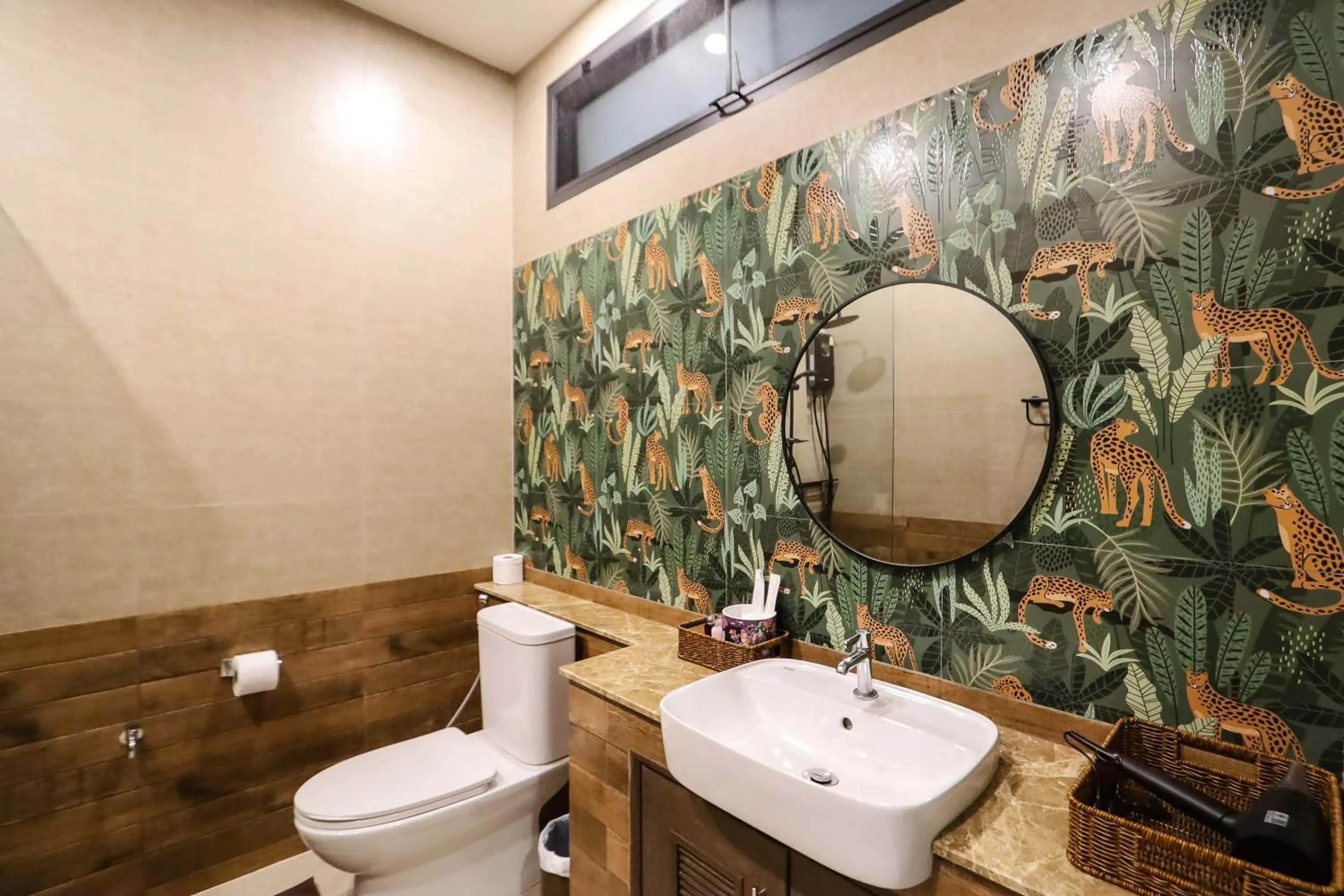 Bathroom in Tiger House River Kwai