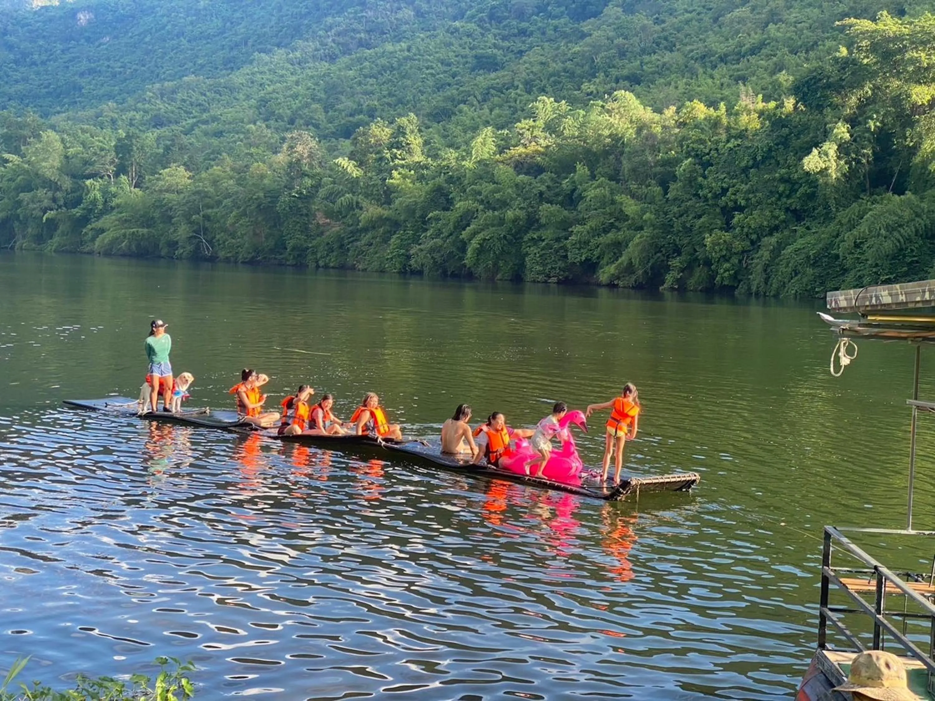 Activities in Tiger House River Kwai
