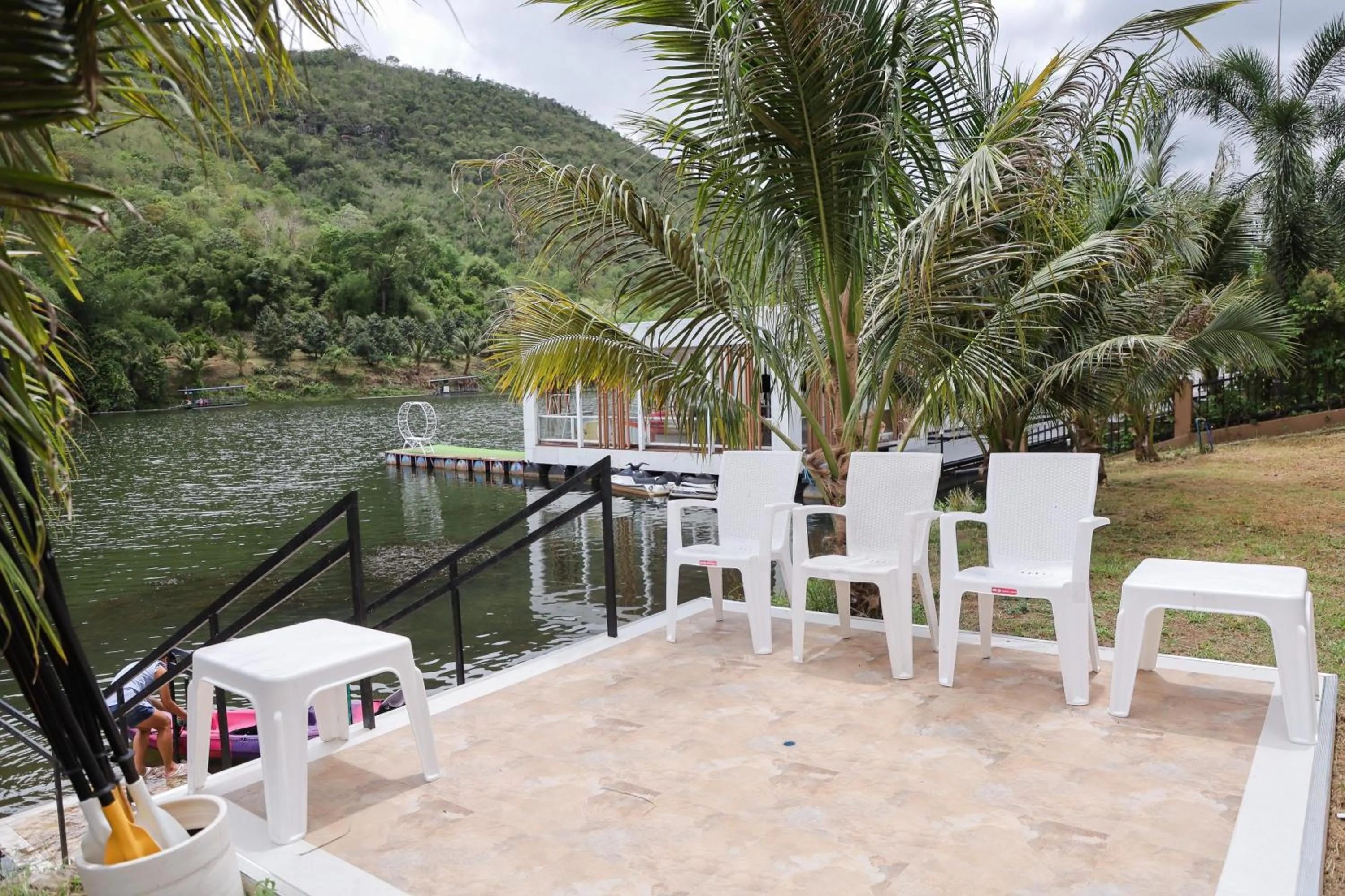 Mountain view in Tiger House River Kwai